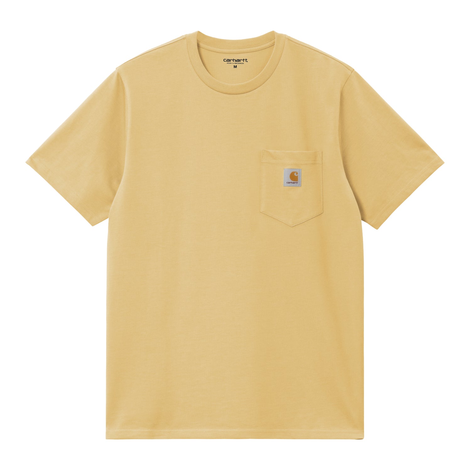 S/S POCKET T-SHIRT  - Air Yellow
