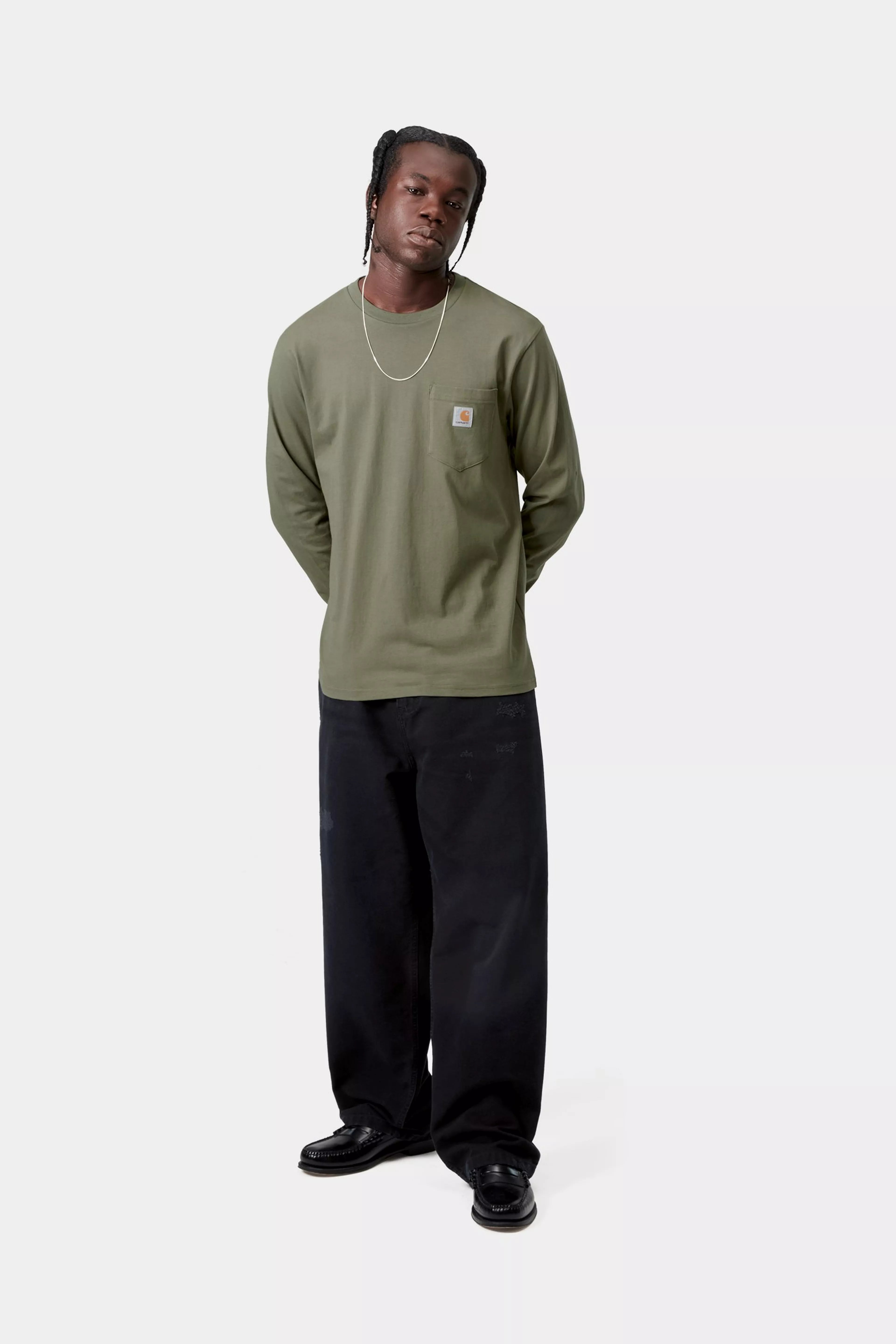 L/S Pocket T-Shirt - Leaf 4