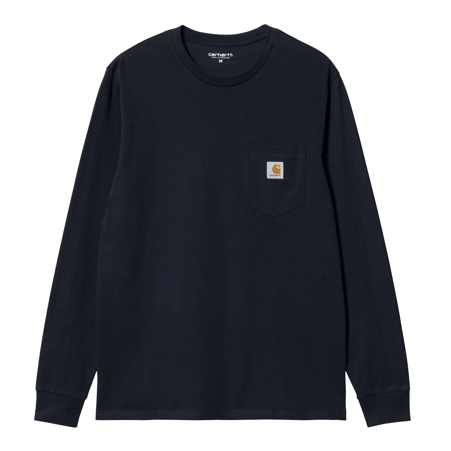 L/S POCKET T-SHIRT  - Dark Navy