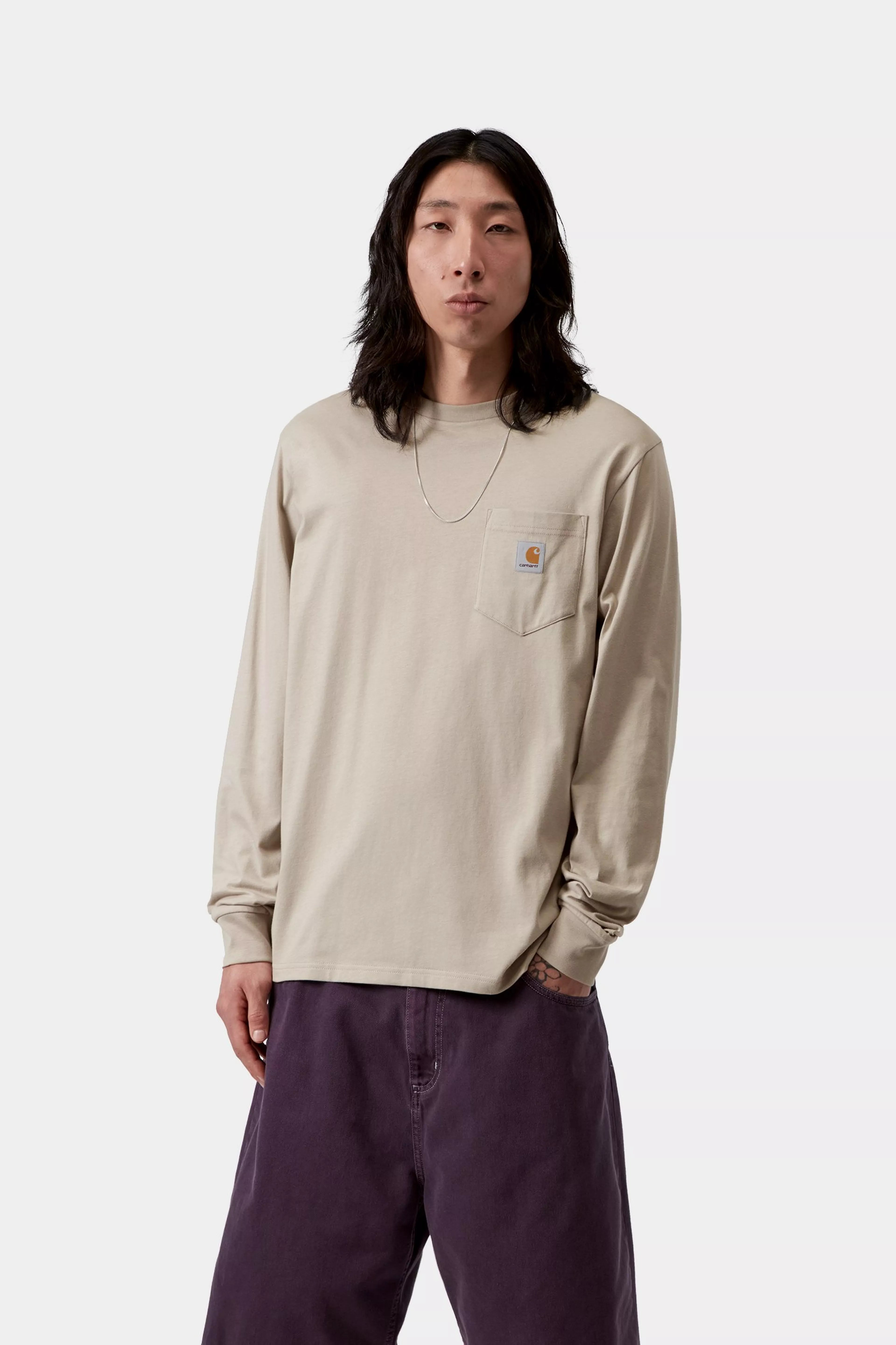 L/S Pocket T-Shirt - Puddle