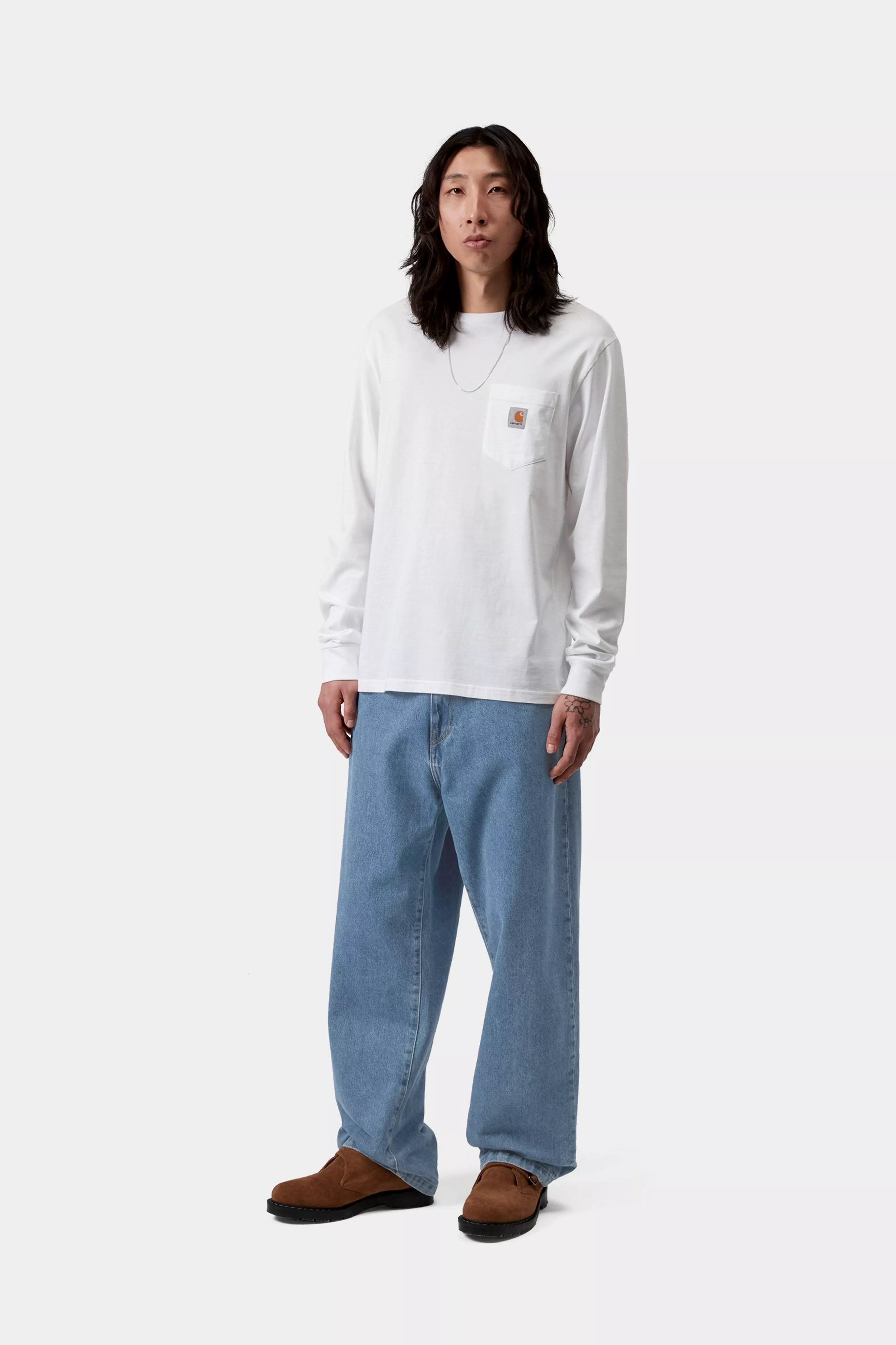 Landon Pant - Blue (heavy stone wash) 5