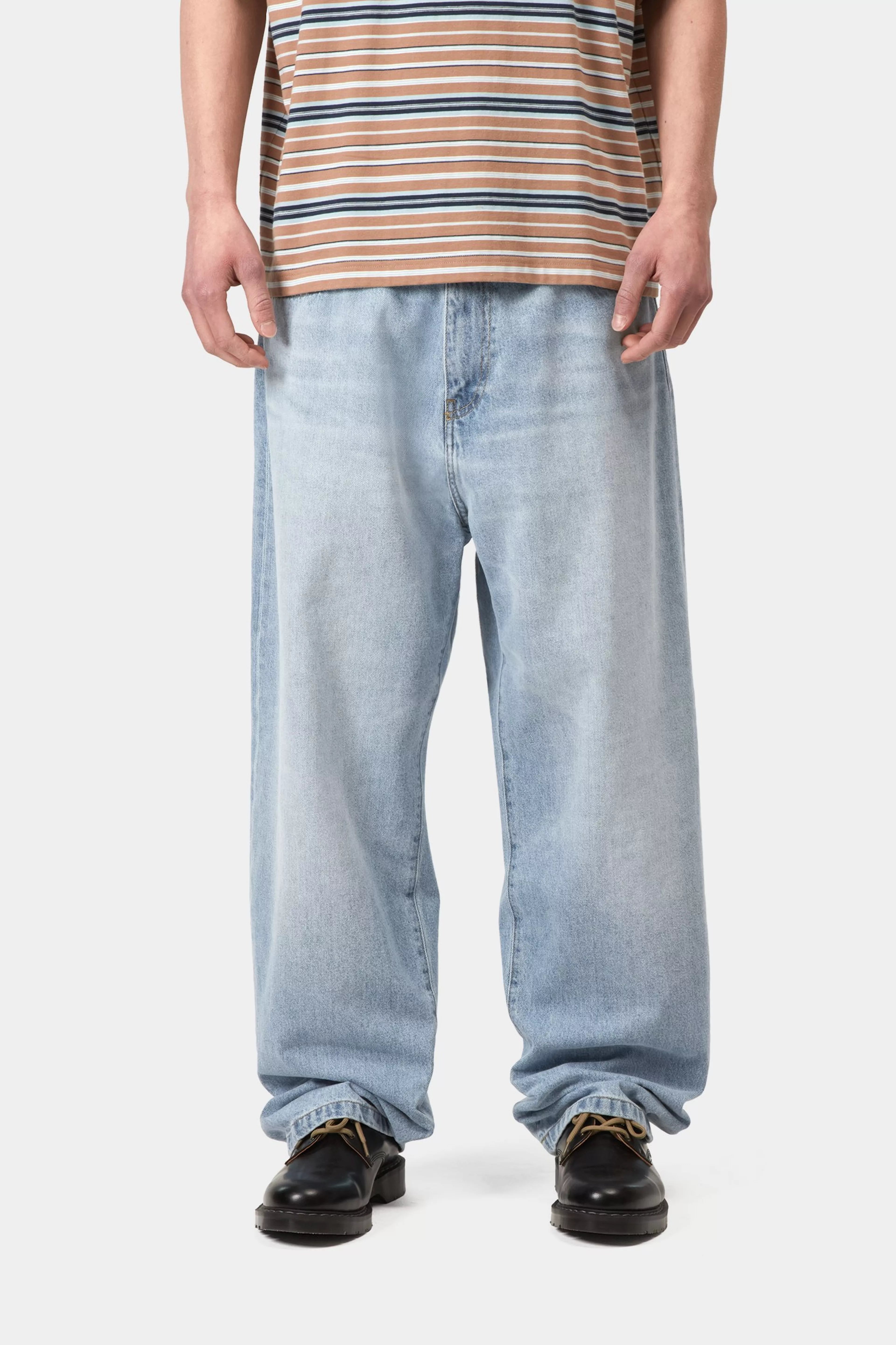 Landon Pant - Blue (heavy worn bleached)