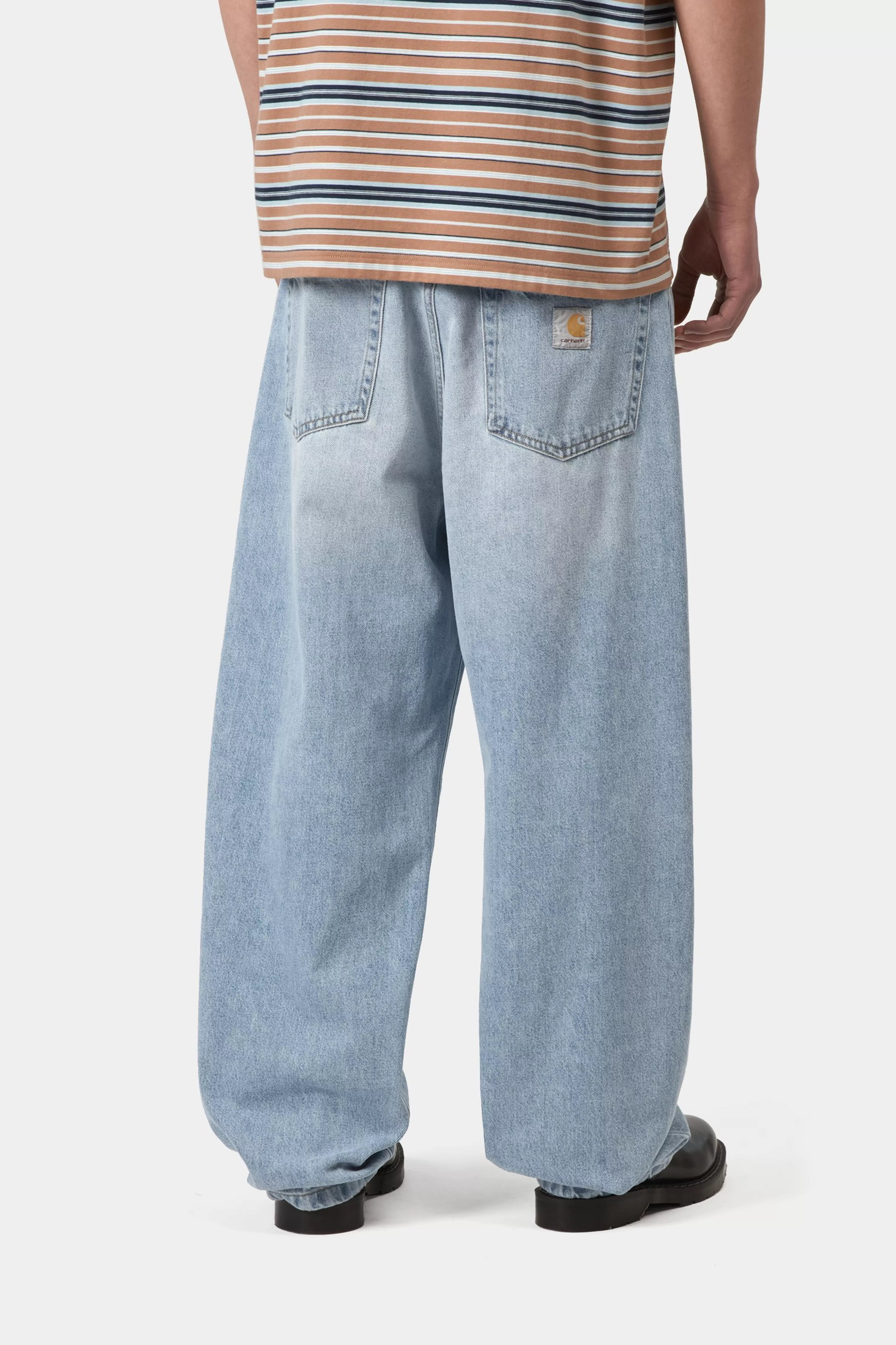 Landon Pant - Blue (heavy worn bleached)