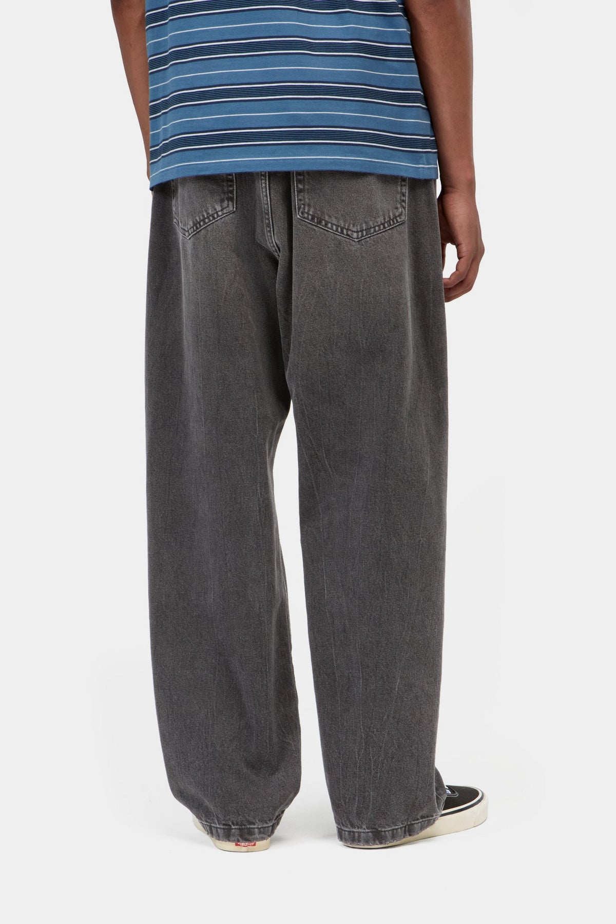 Landon Pant - Black marble used wash