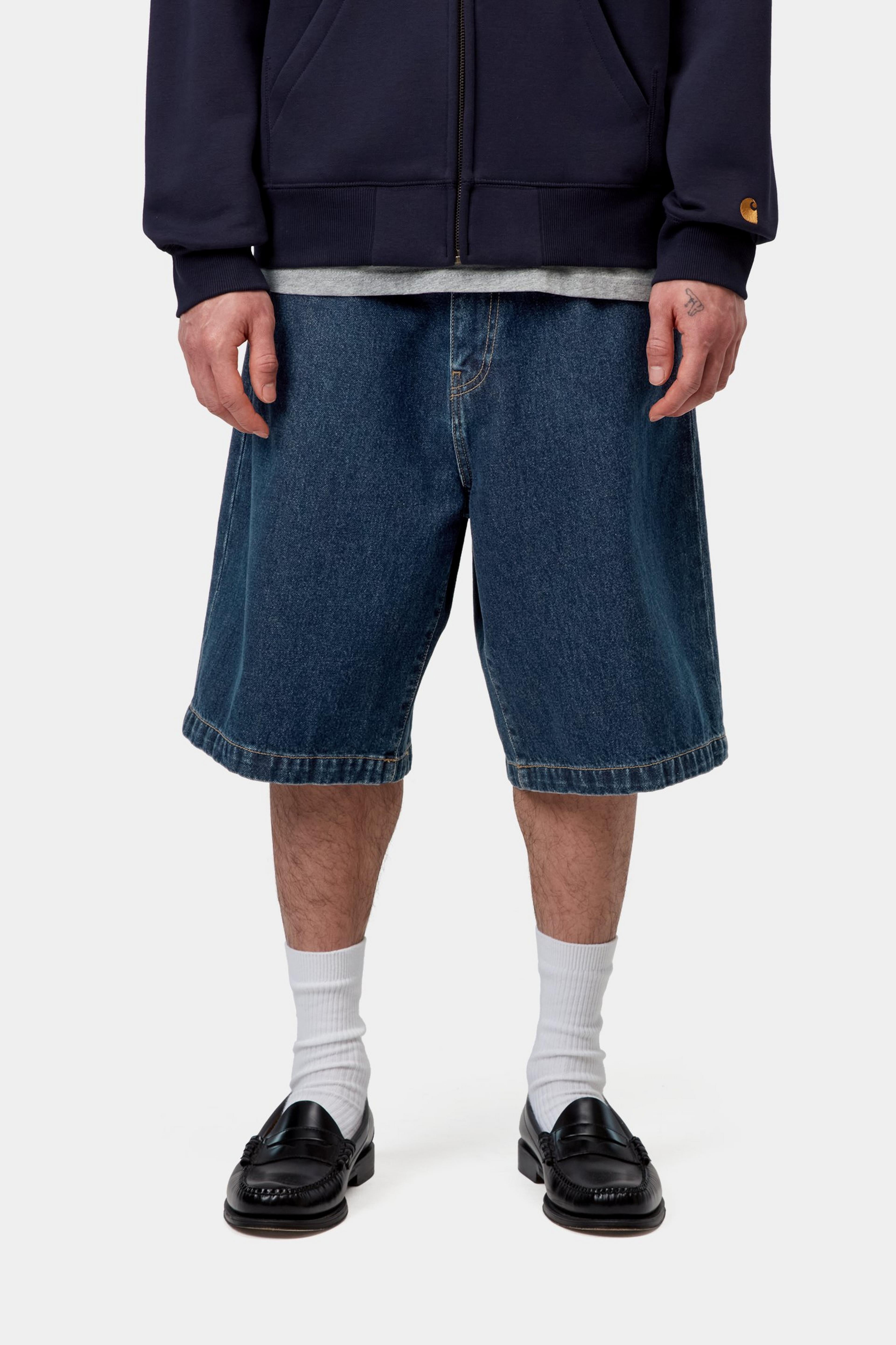 Landon Short - Blue (stone washed) 2