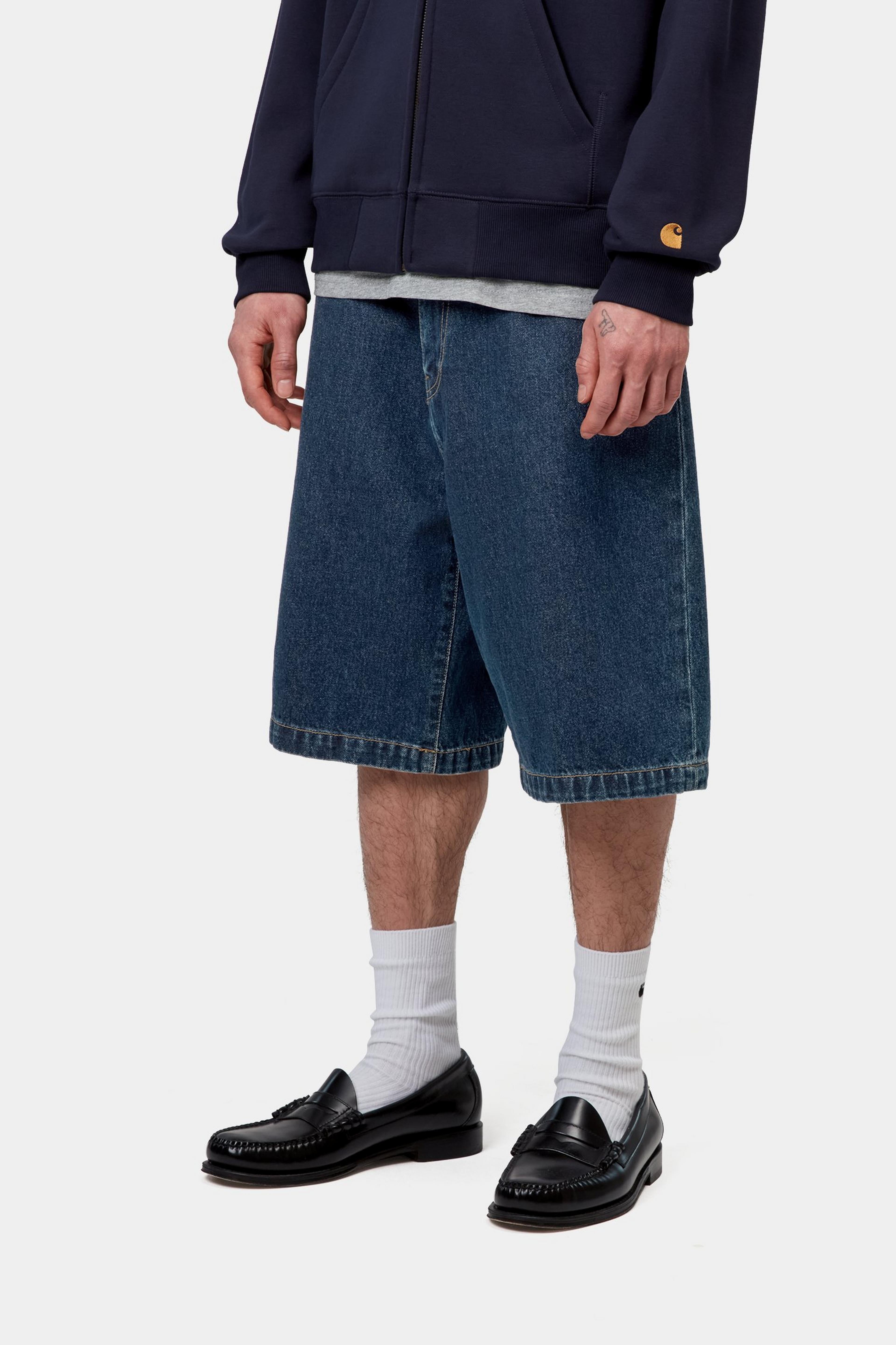 Landon Short - Blue (stone washed)