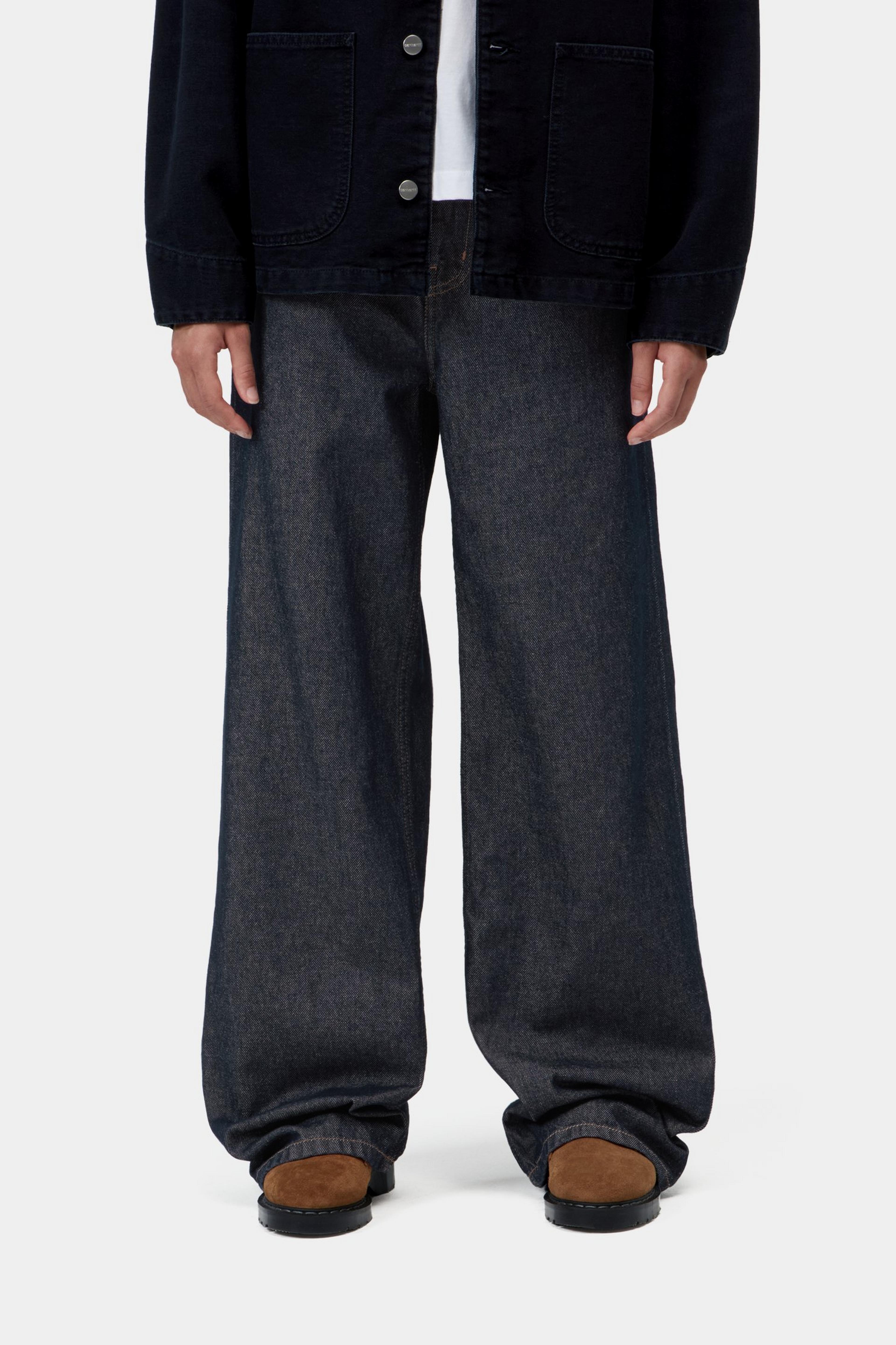 W' Jane Pant - Blue, Rinsed