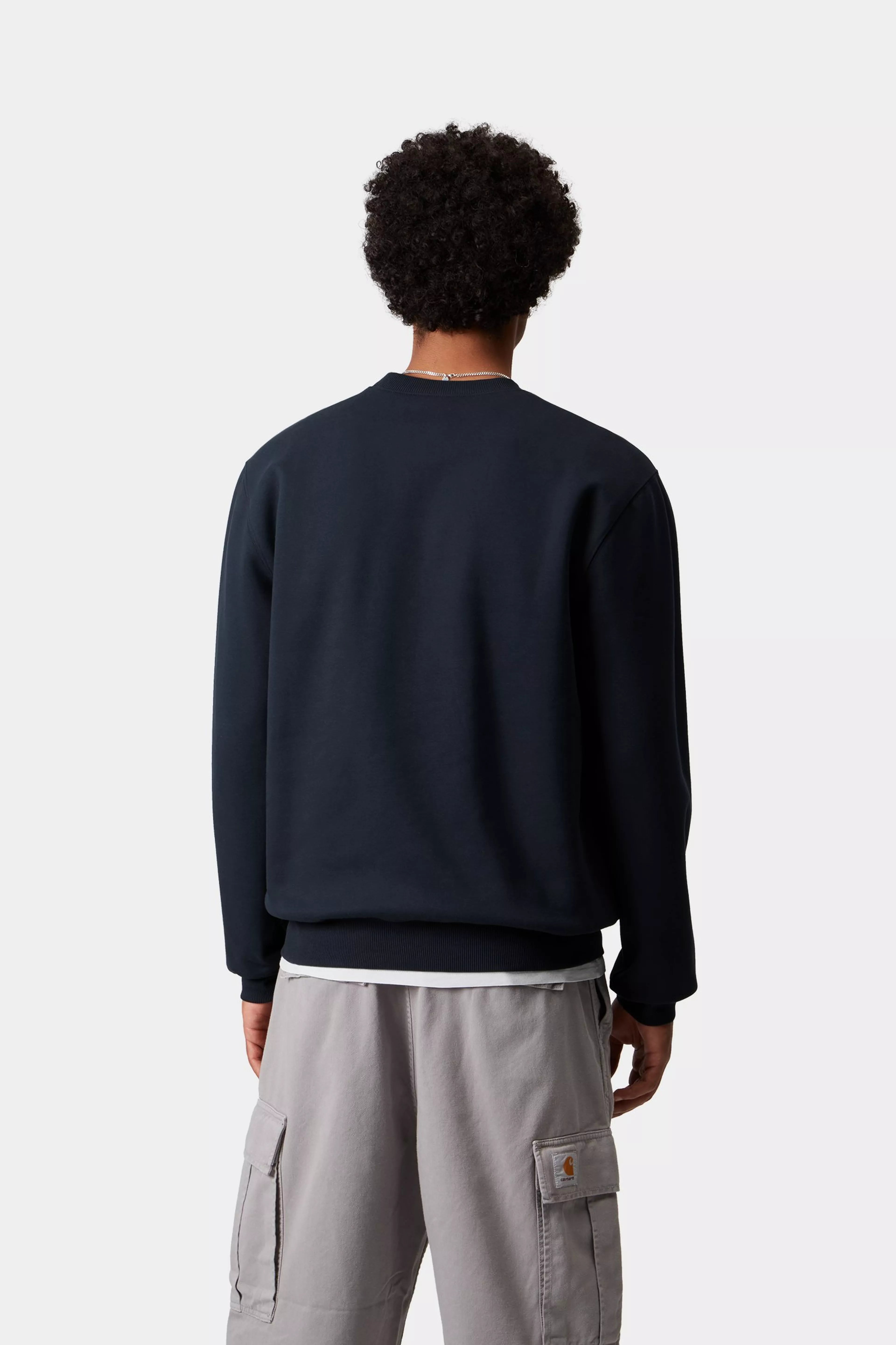 CARHARTT SWEAT - Deep Night / Palisander 3