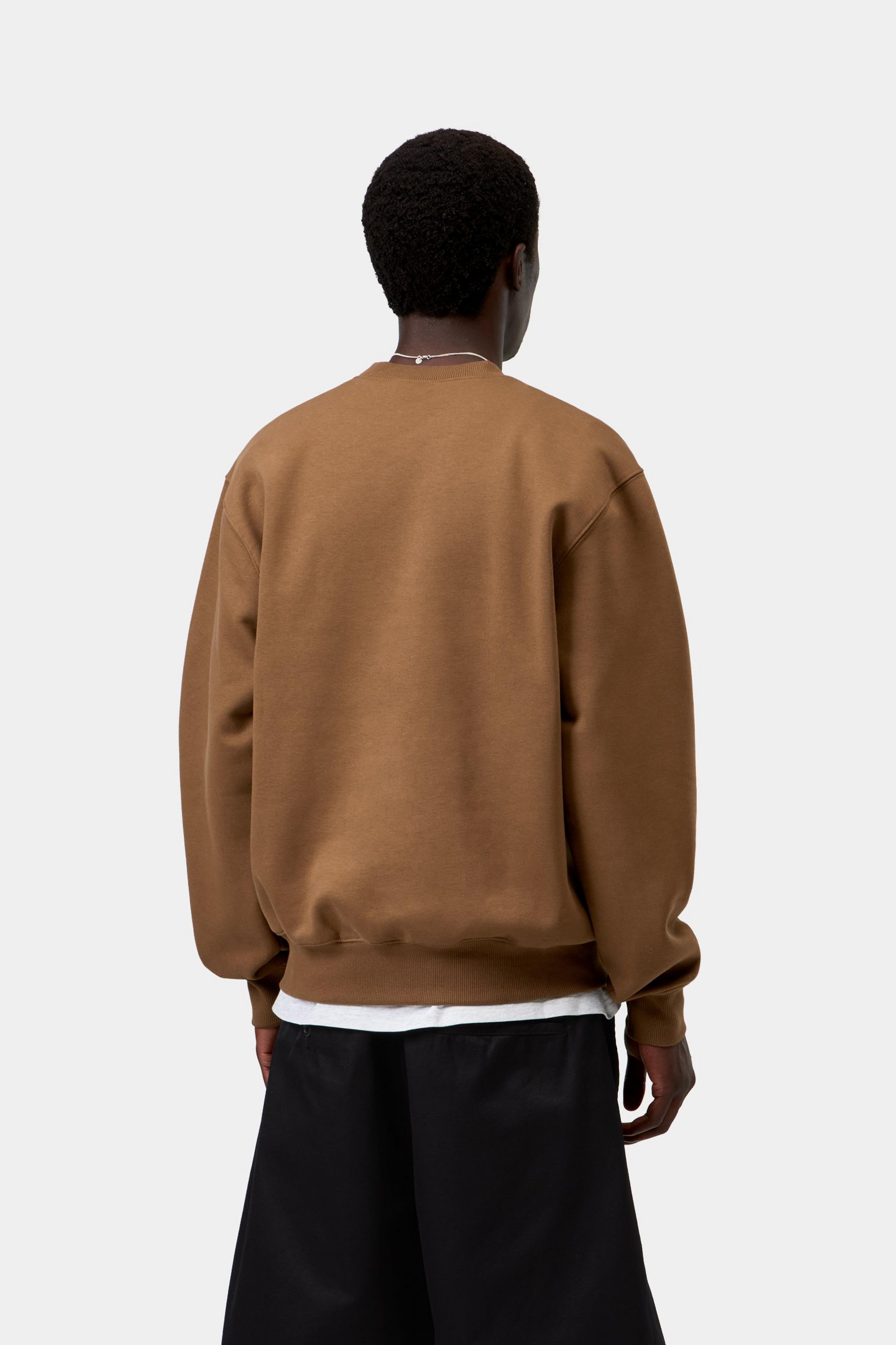 Carhartt Sweat - WIP H Brown / Black 3