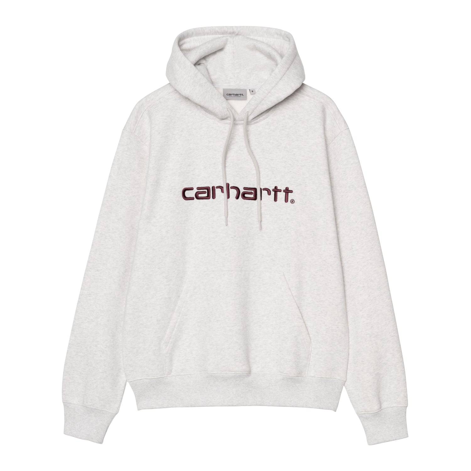 HOODED CARHARTT SWEAT - Ash Heather / Rondo