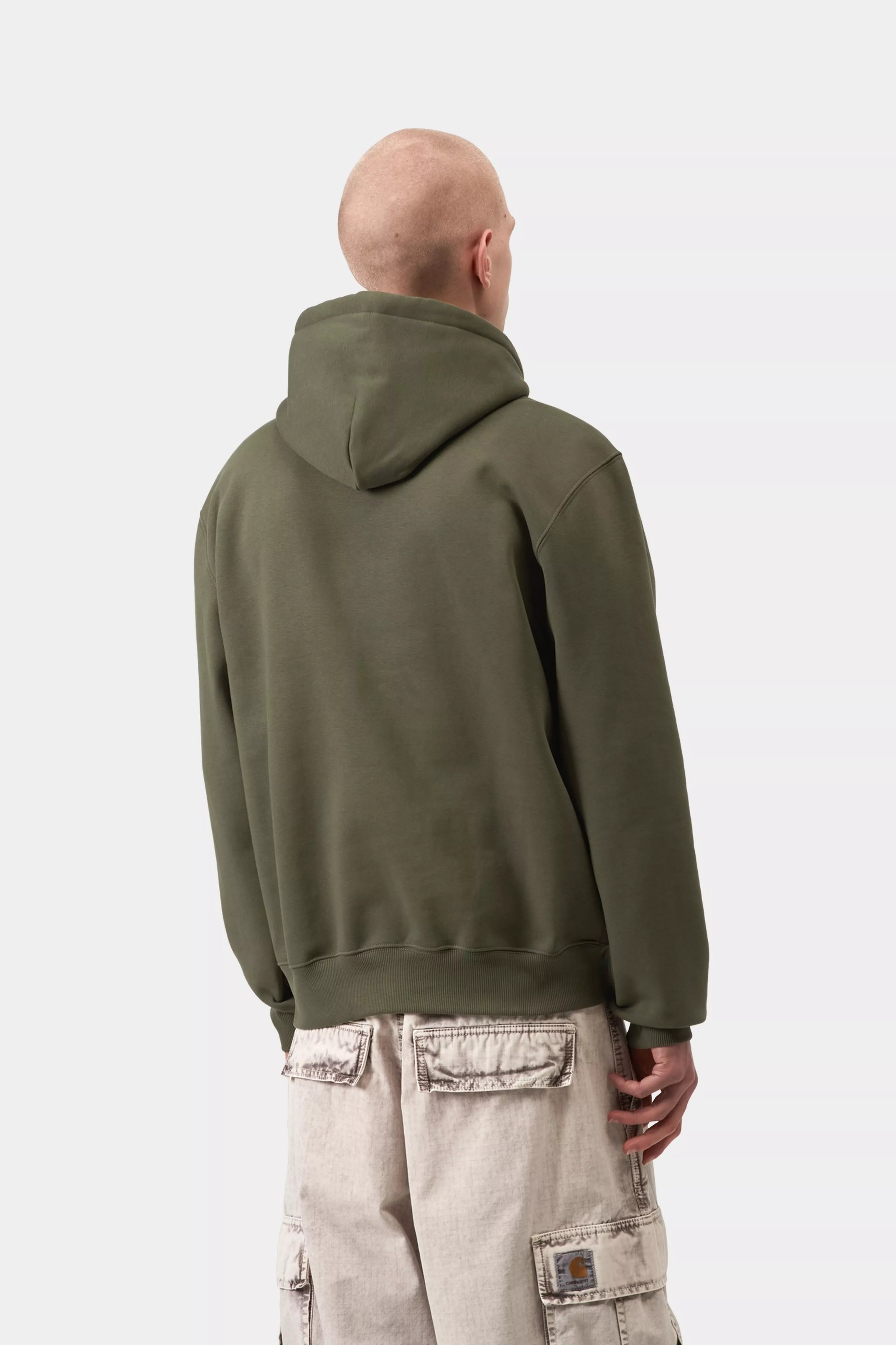 Hooded Carhartt Sweat - Leaf / Tourmaline 3