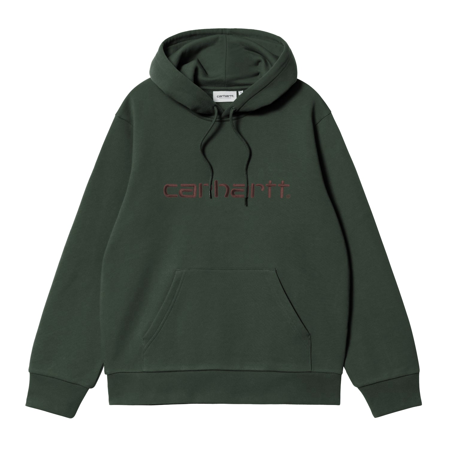 Hooded Carhartt Sweat - Dark Scarab / Palisander 1