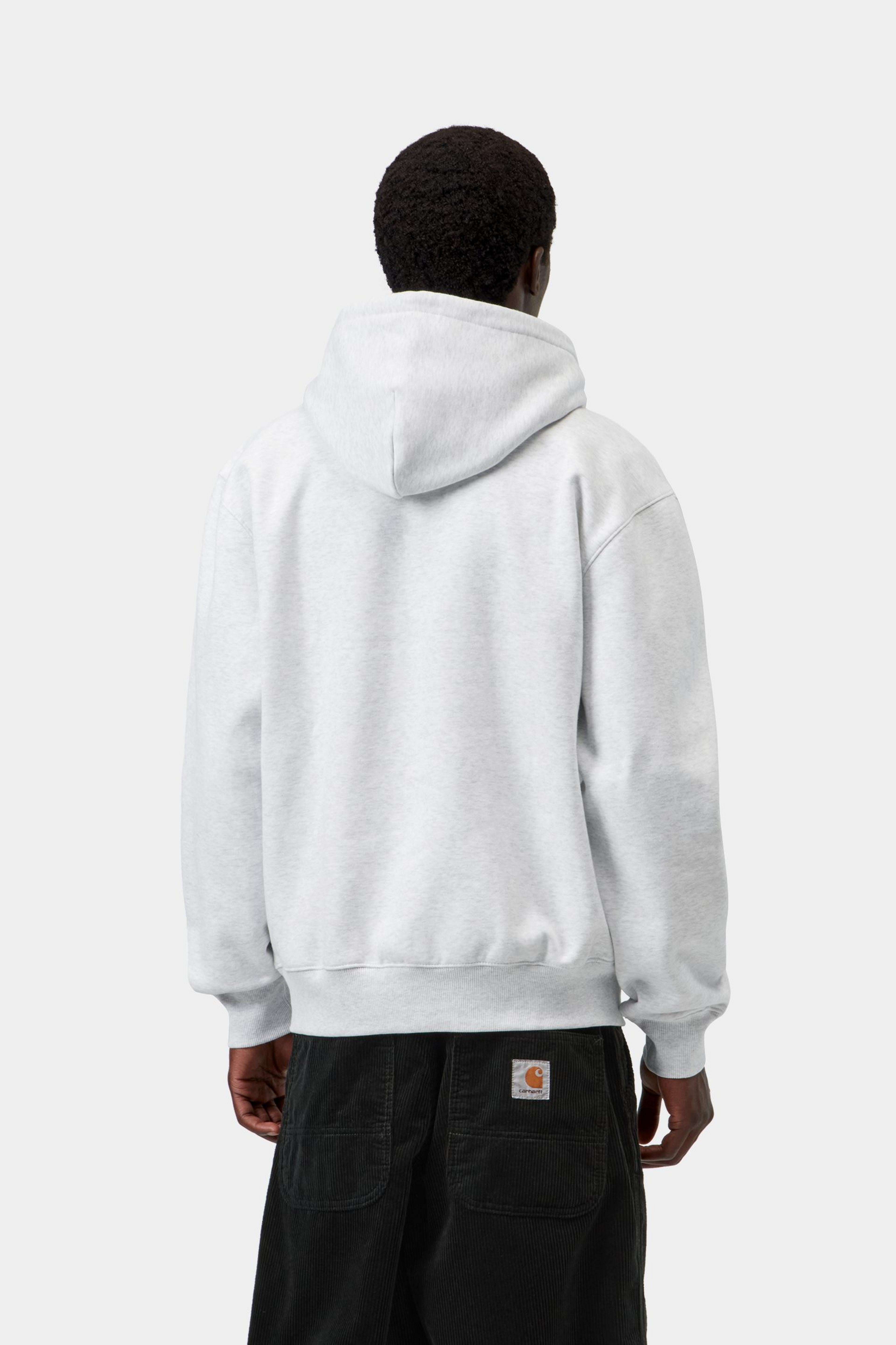 Hooded Carhartt Sweat - Ash Heather / Graphite 3