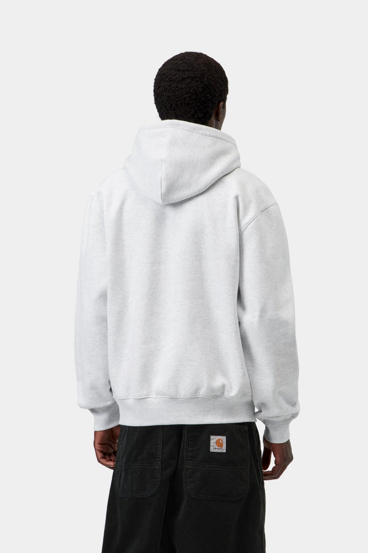 Hooded Carhartt Sweat - Ash Heather / Graphite