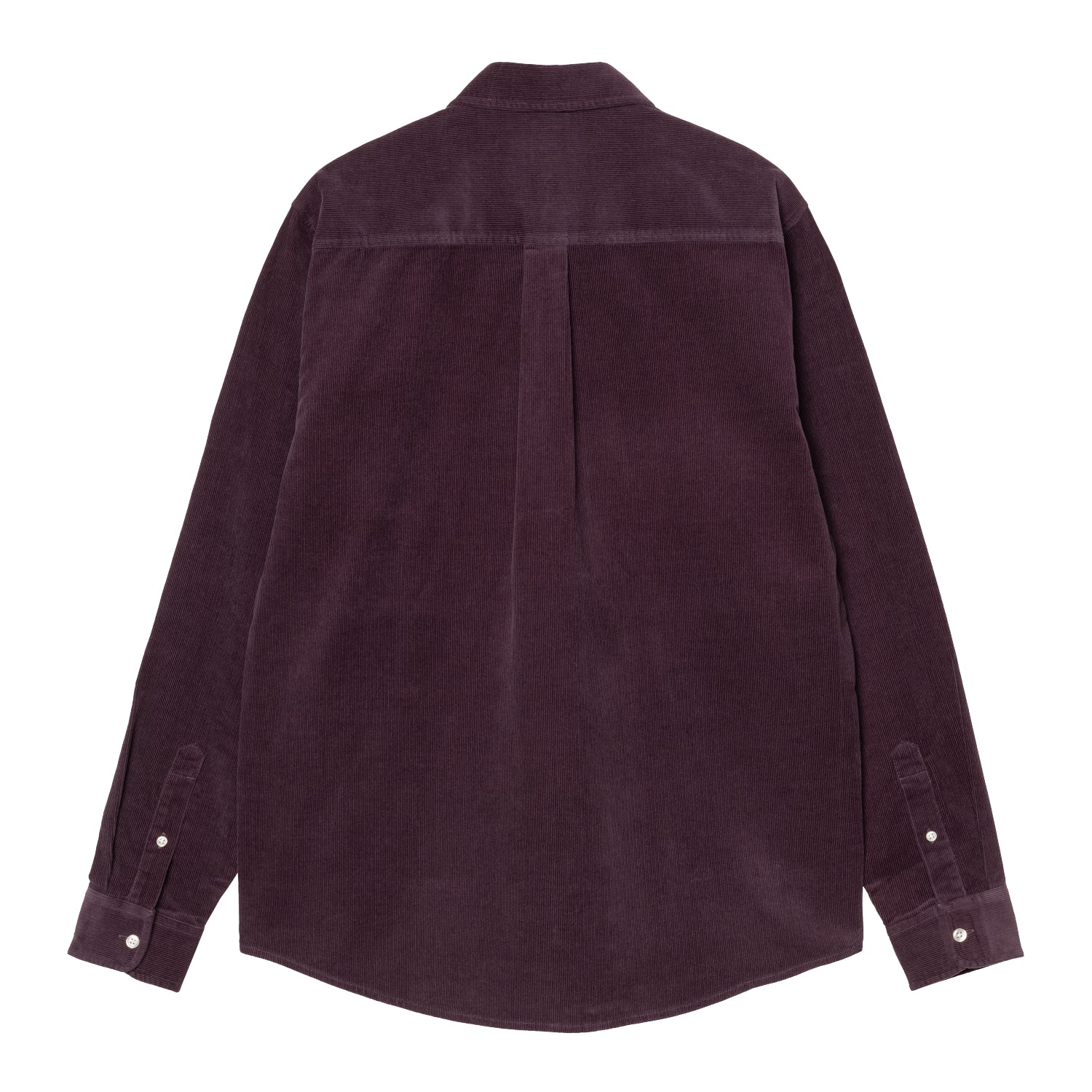 L/S Madison Fine Cord Shirt - Cozy Purple / Wax 2