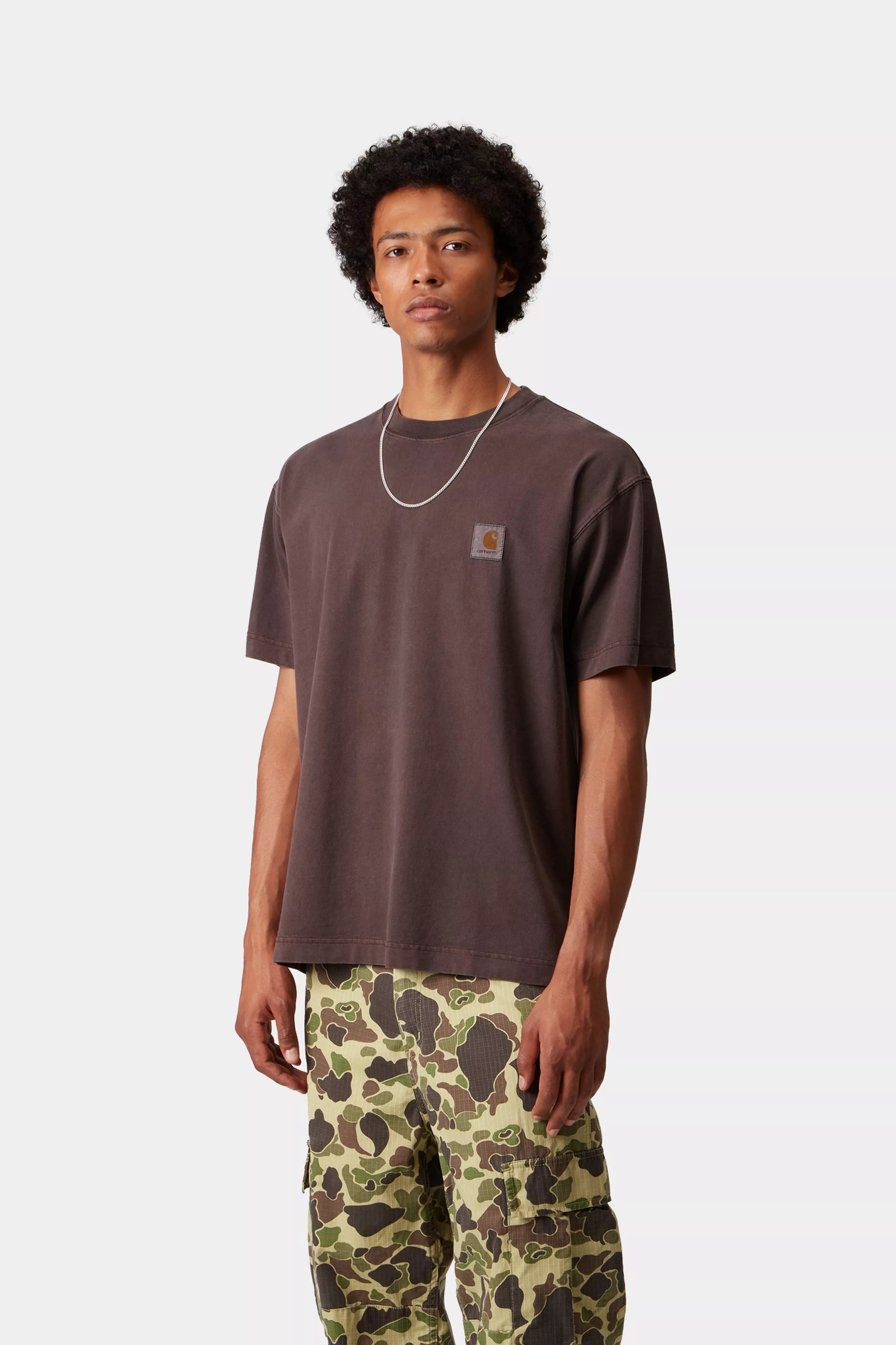 S/S VISTA T-SHIRT  - Palisander (garment dyed)