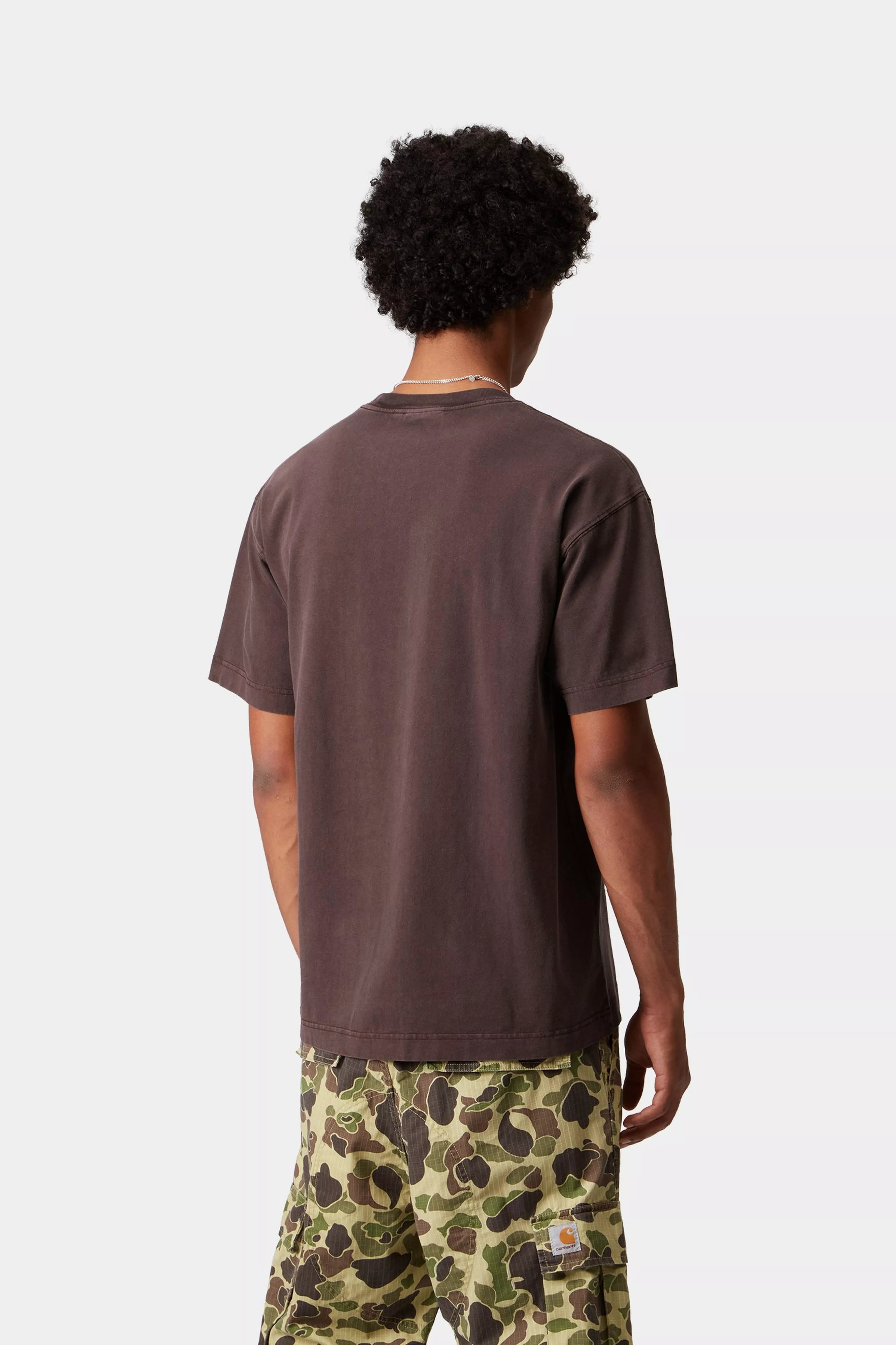 S/S VISTA T-SHIRT  - Palisander (garment dyed)