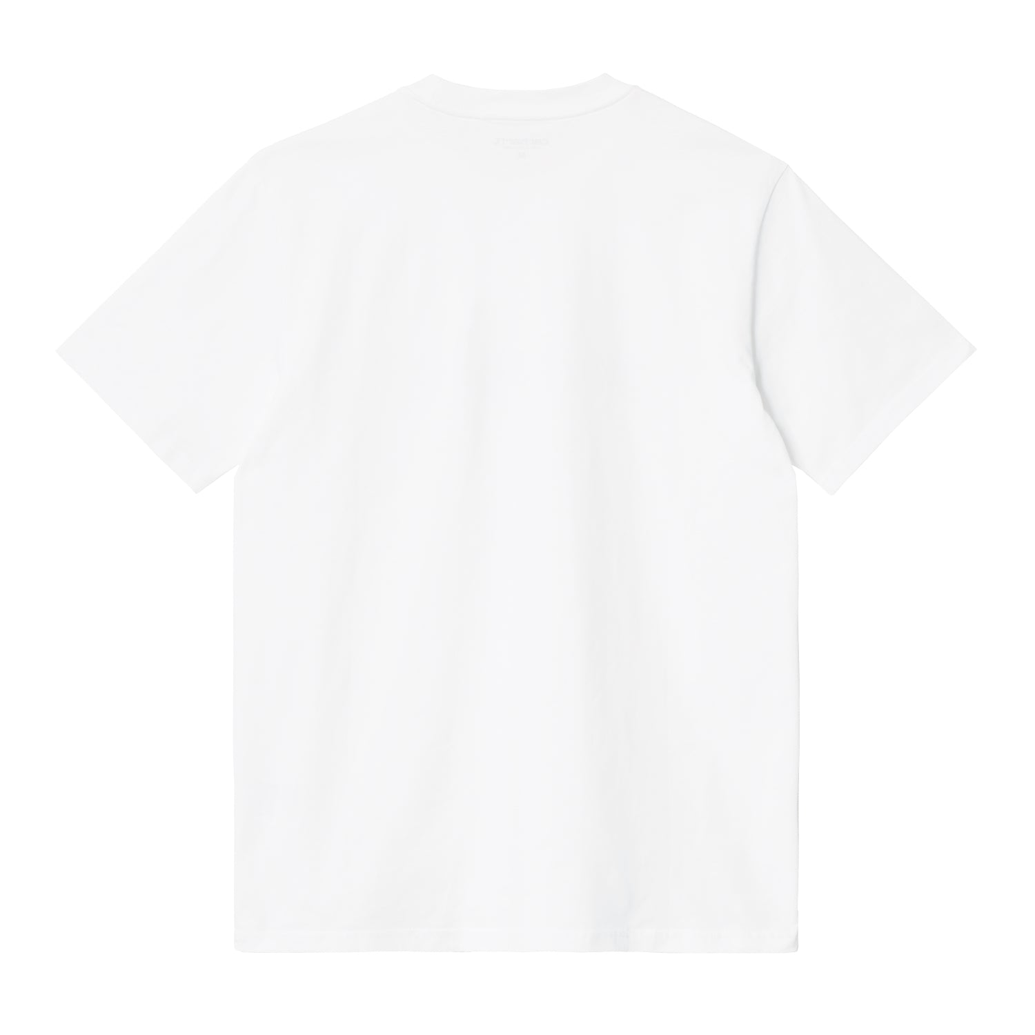 S/S Script T-Shirt - White / Black 5