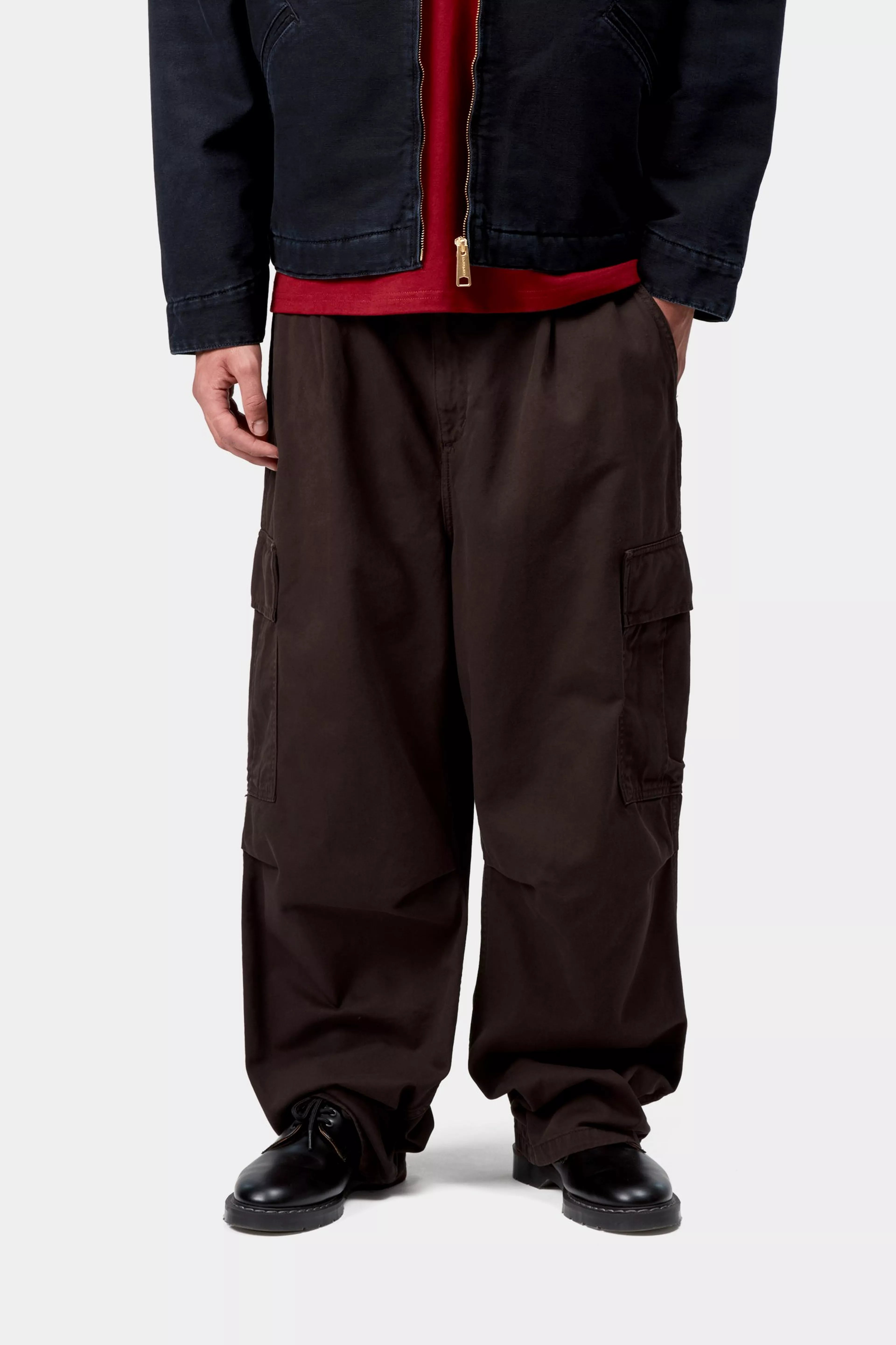 COLE CARGO PANT  - Palisander (garment dyed)