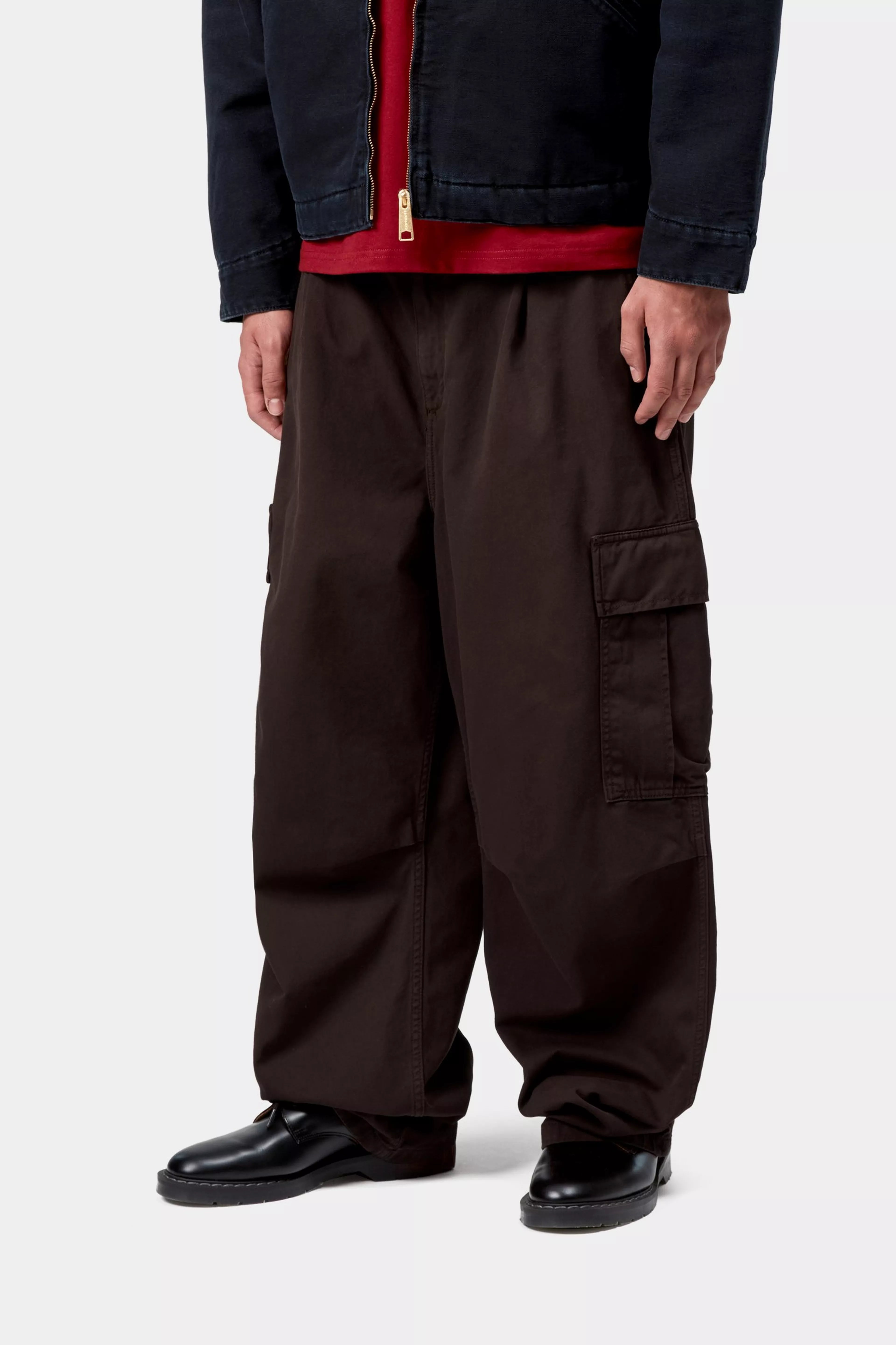 COLE CARGO PANT  - Palisander (garment dyed)