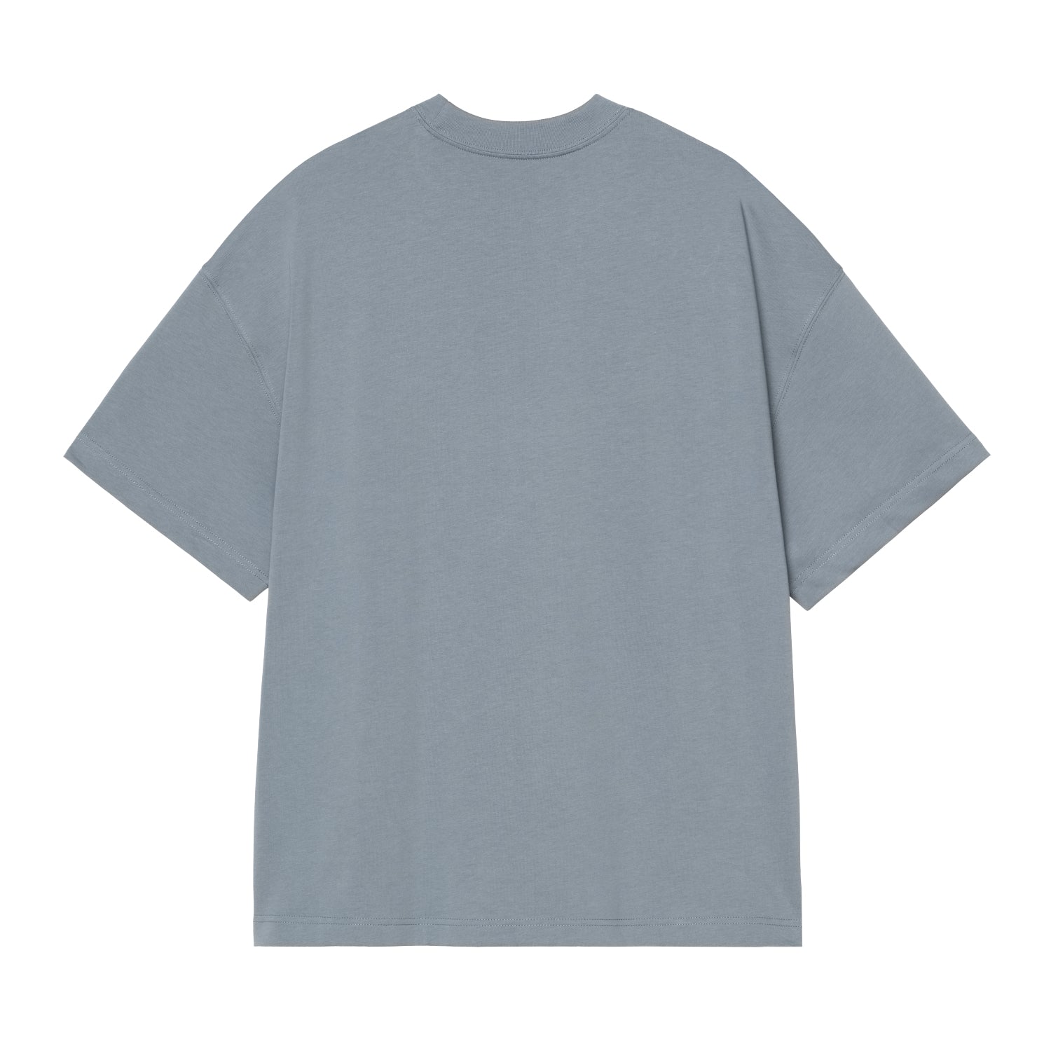S/S Link Script T-Shirt - Velvet Blue / White 5
