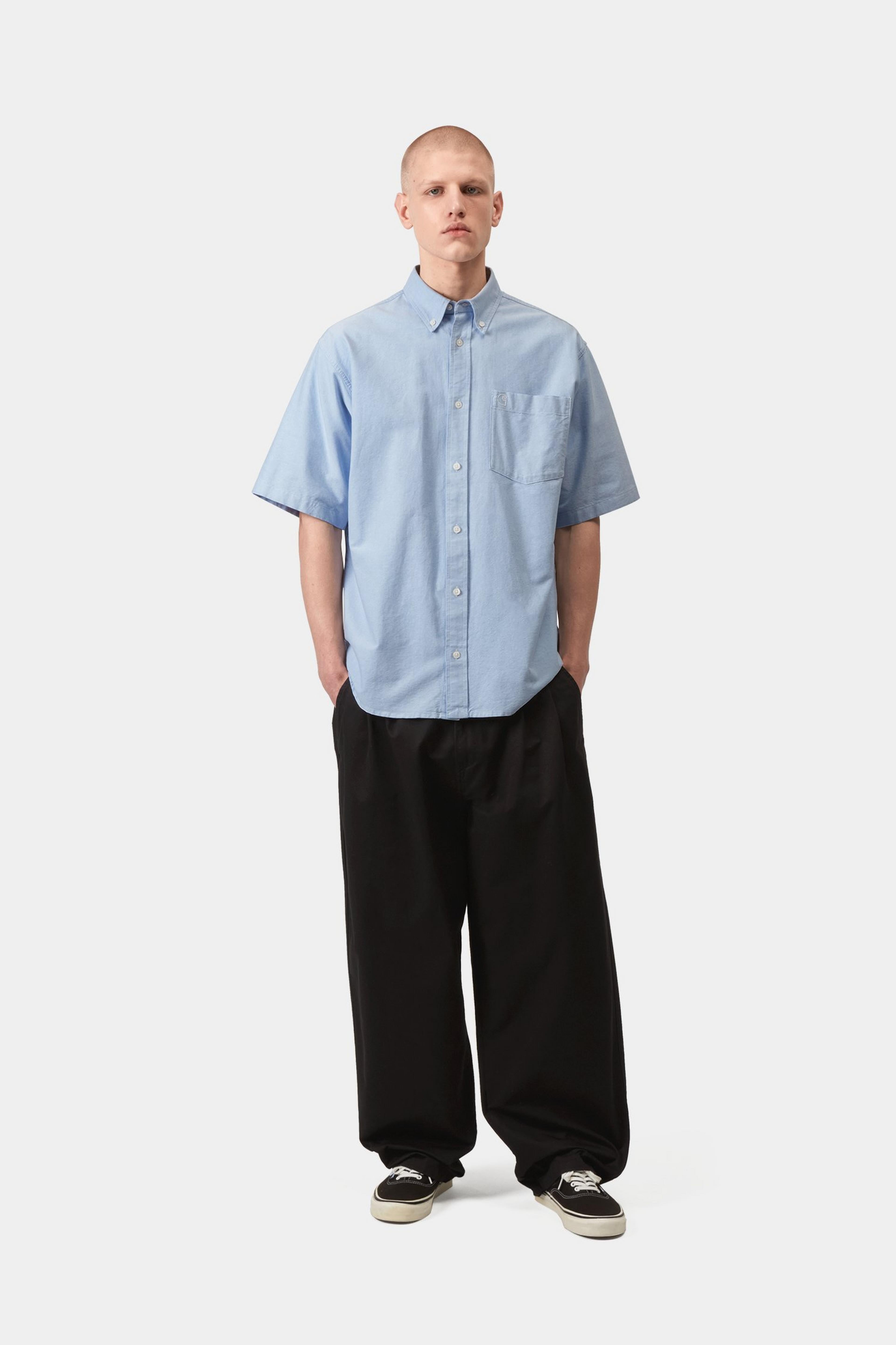 S/S Braxton Shirt - Bleach / Wax