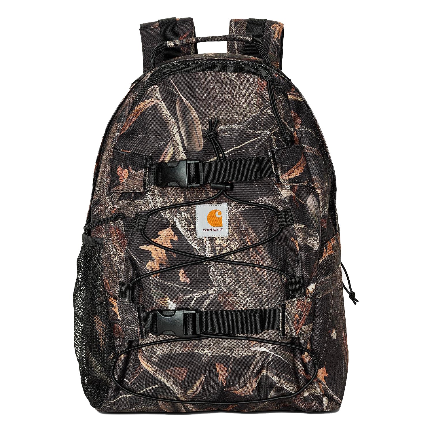 Kickflip Backpack - Camo Feather Tree, Black