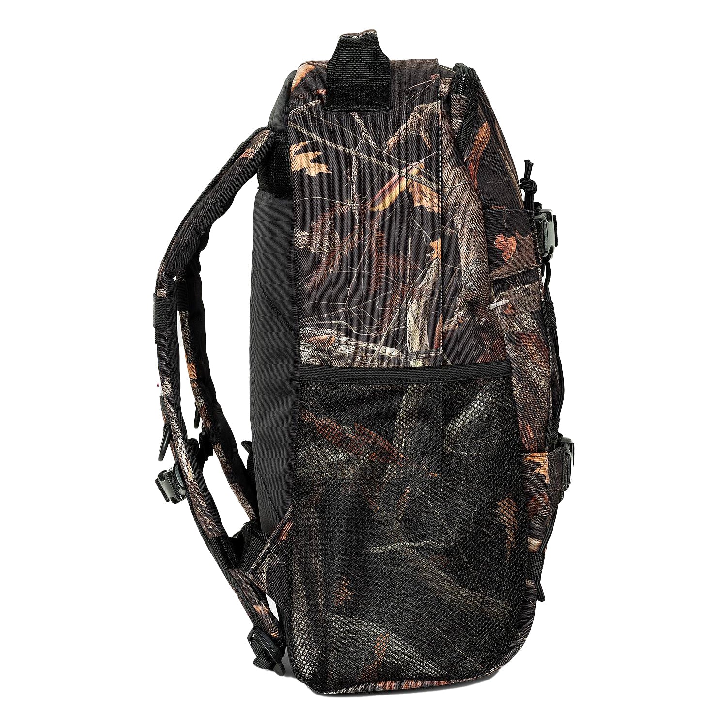 Kickflip Backpack - Camo Feather Tree, Black
