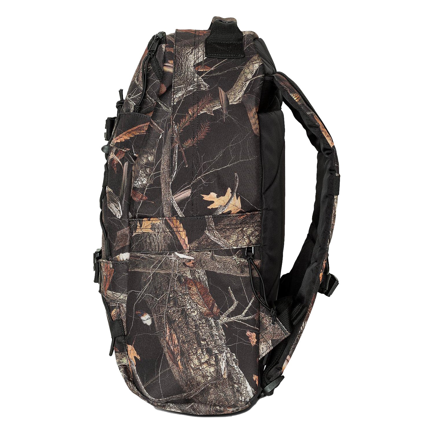Kickflip Backpack - Camo Feather Tree, Black