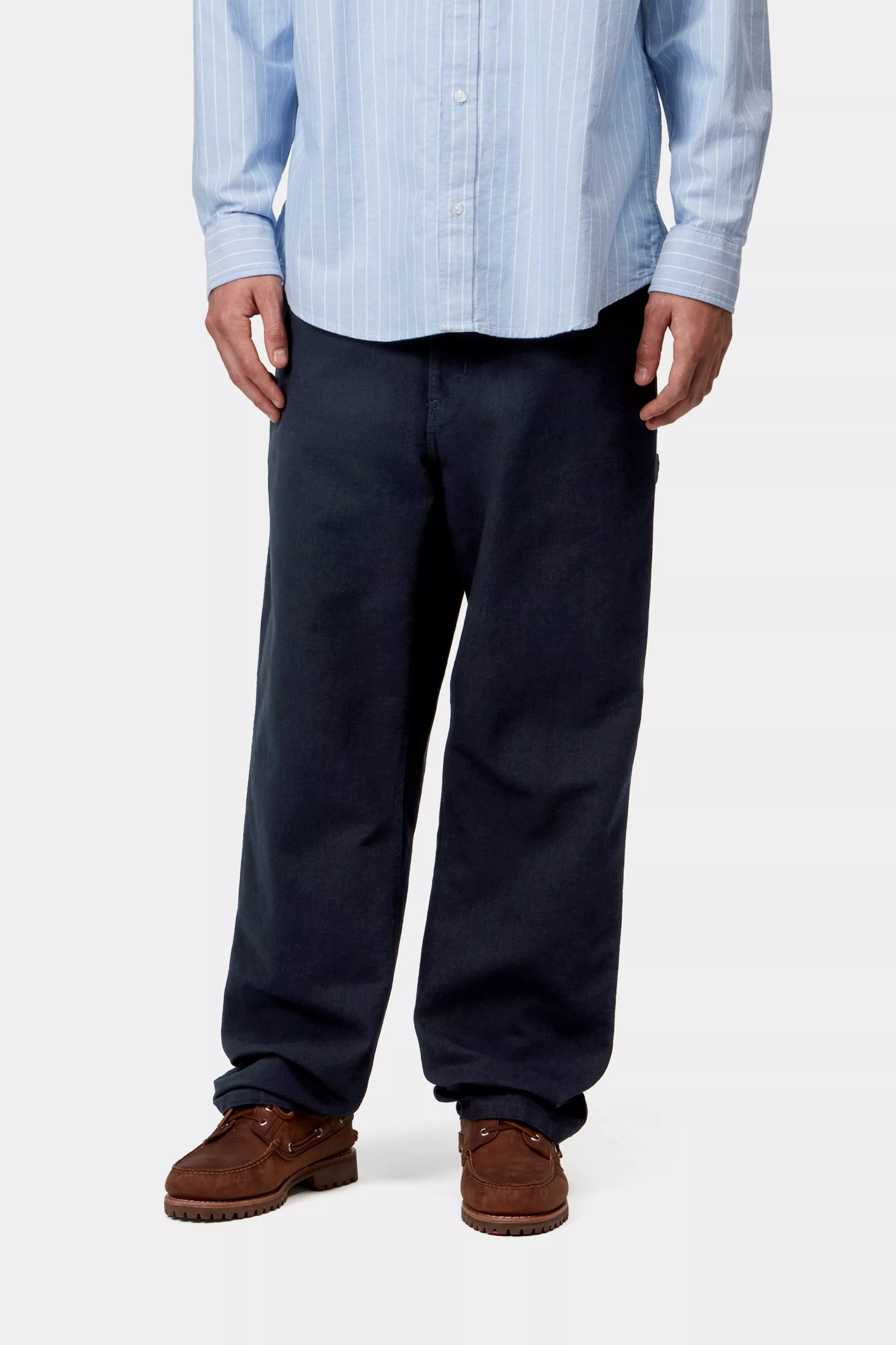 SINGLE KNEE PANT  - Dark Navy (rinsed)