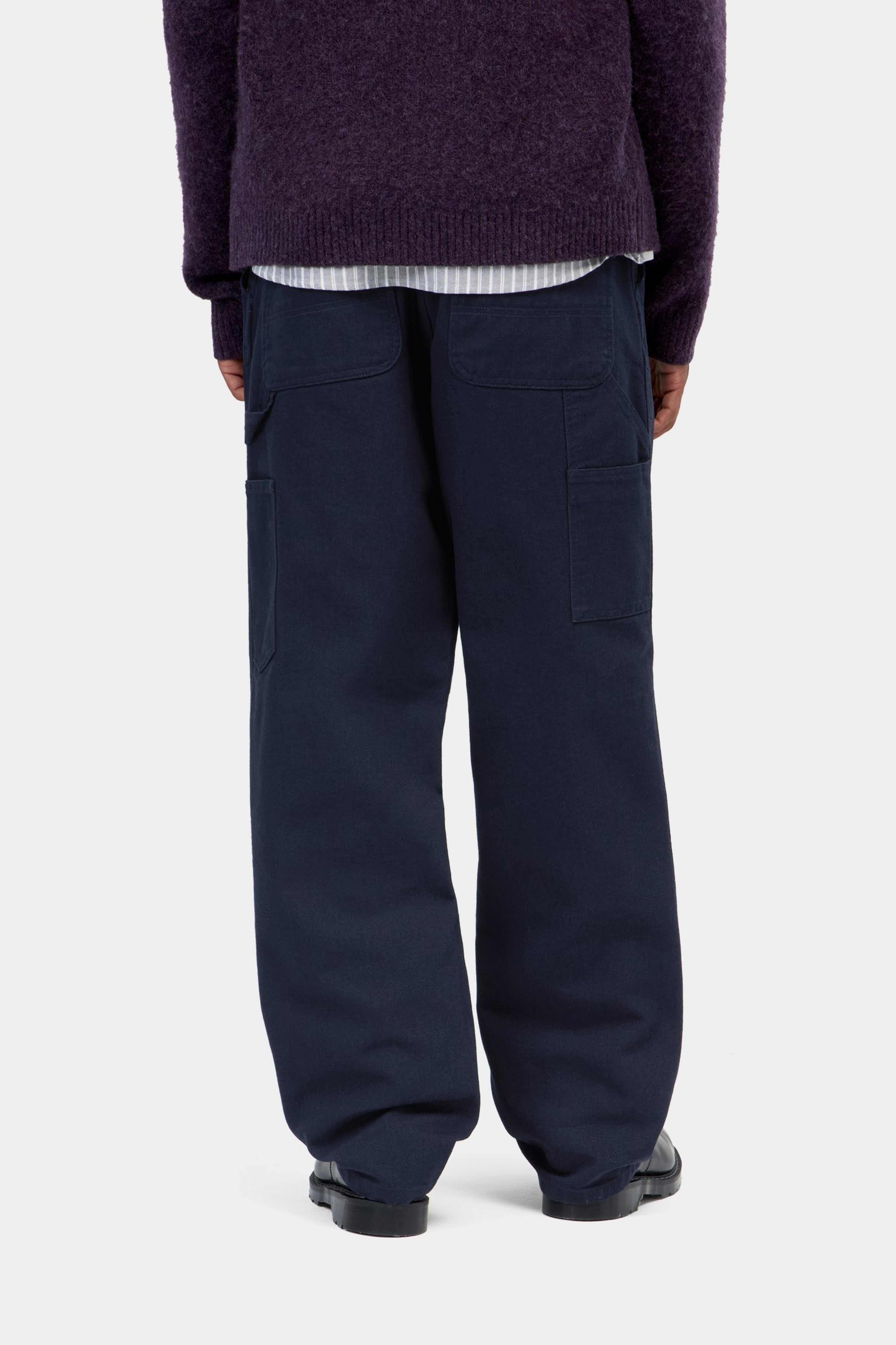 Single Knee Pant - Dark Navy, rinsed