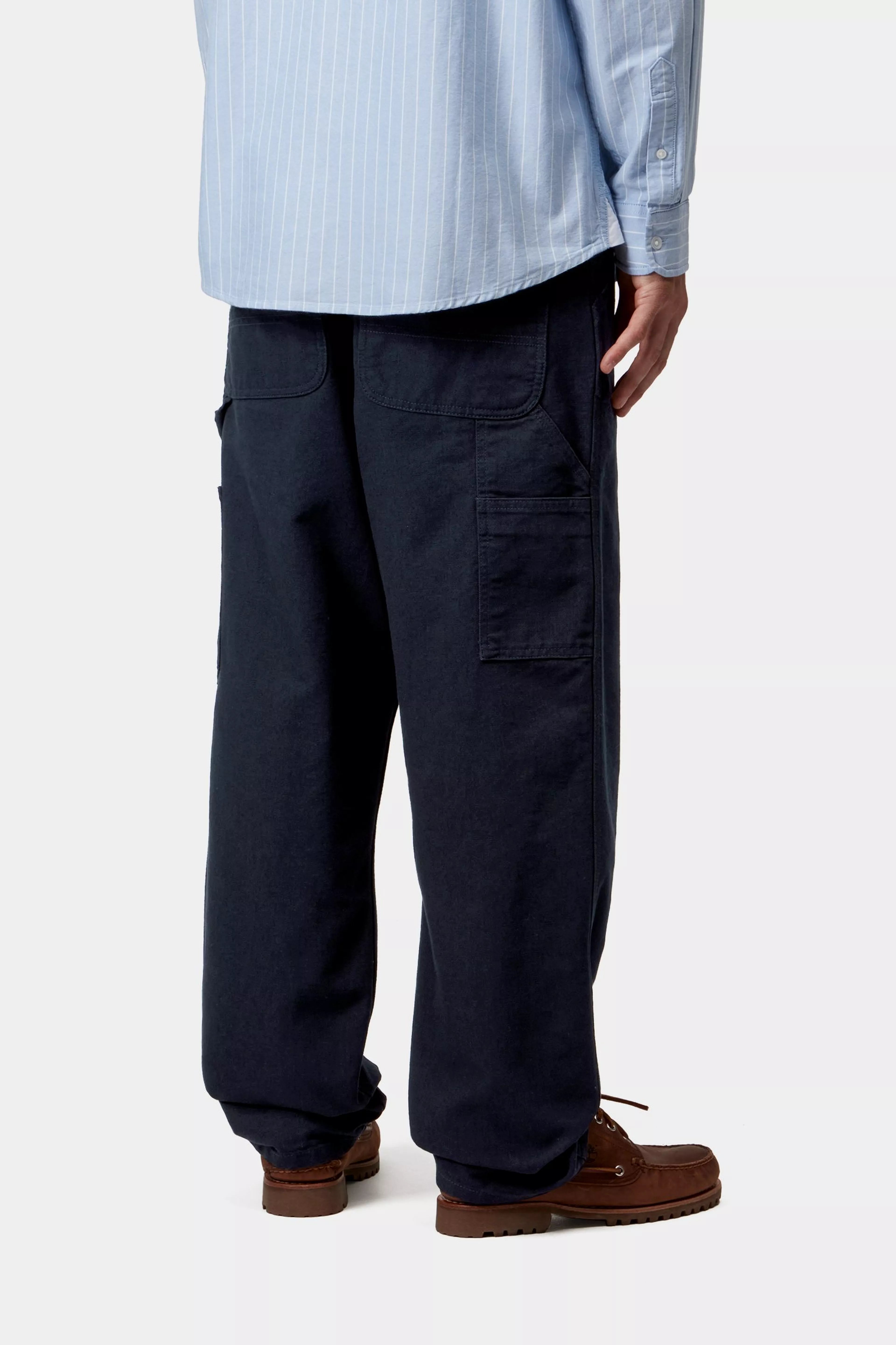 SINGLE KNEE PANT  - Dark Navy (rinsed)