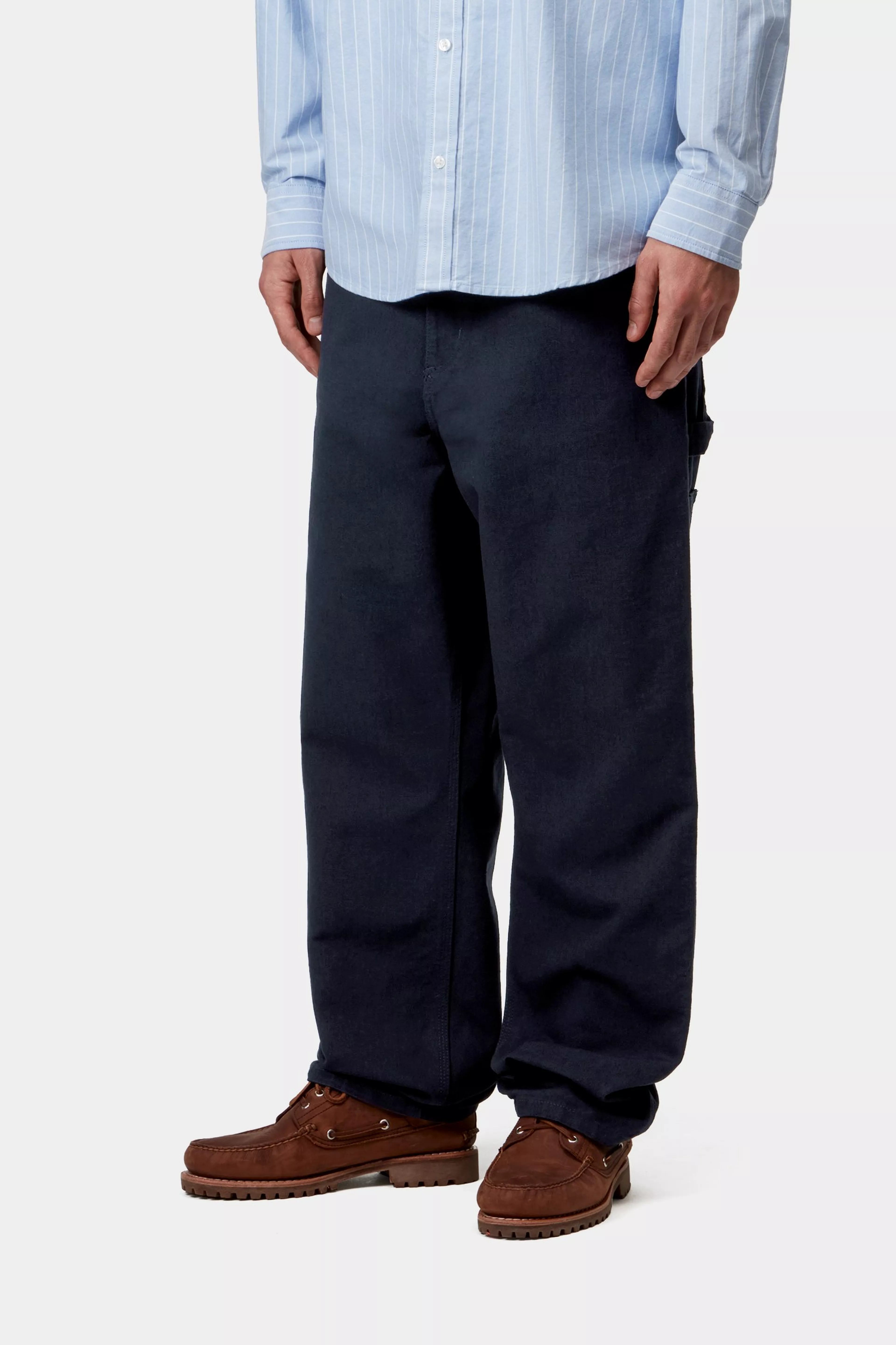 SINGLE KNEE PANT  - Dark Navy (rinsed)