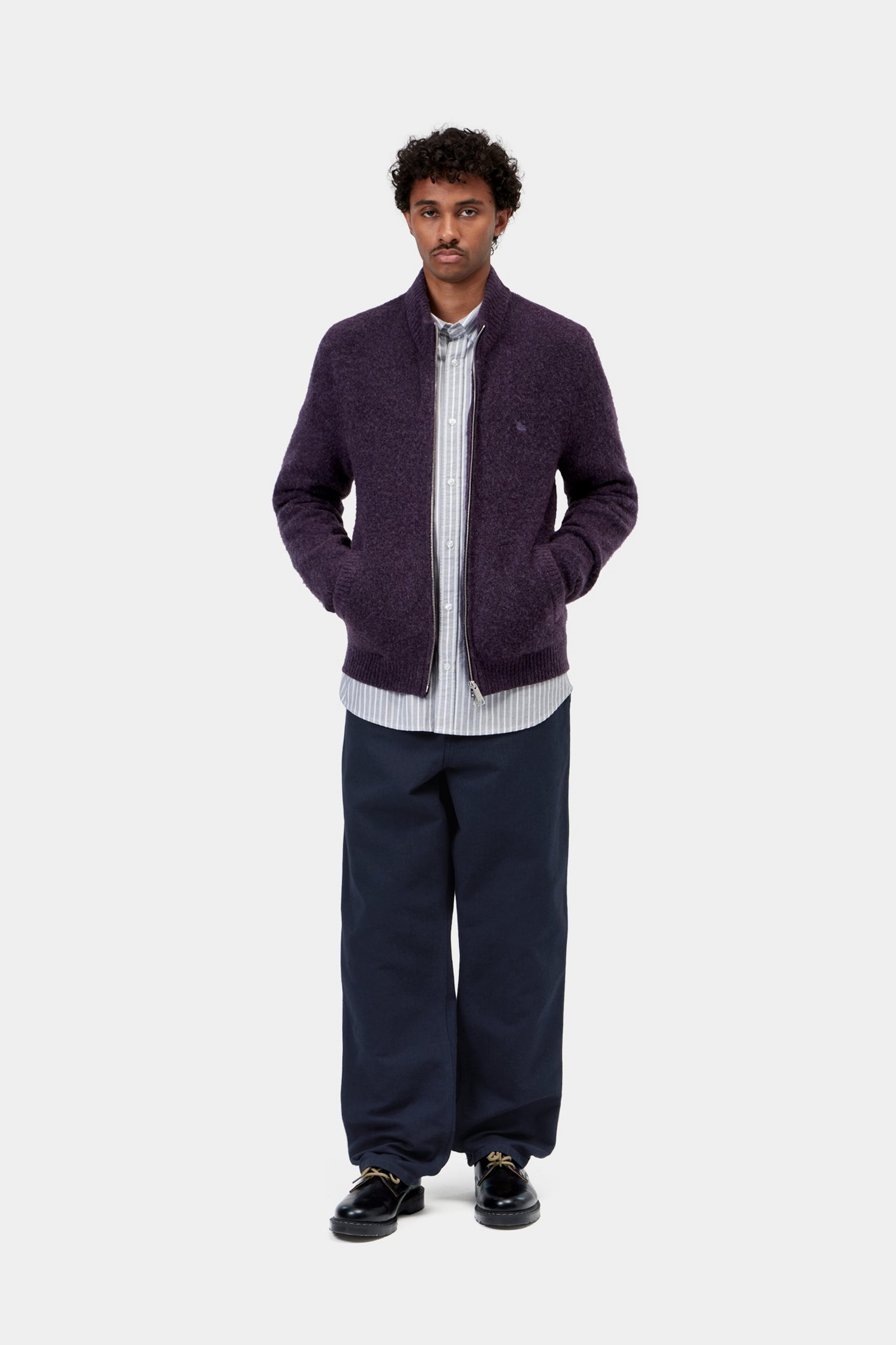 Single Knee Pant - Dark Navy, rinsed
