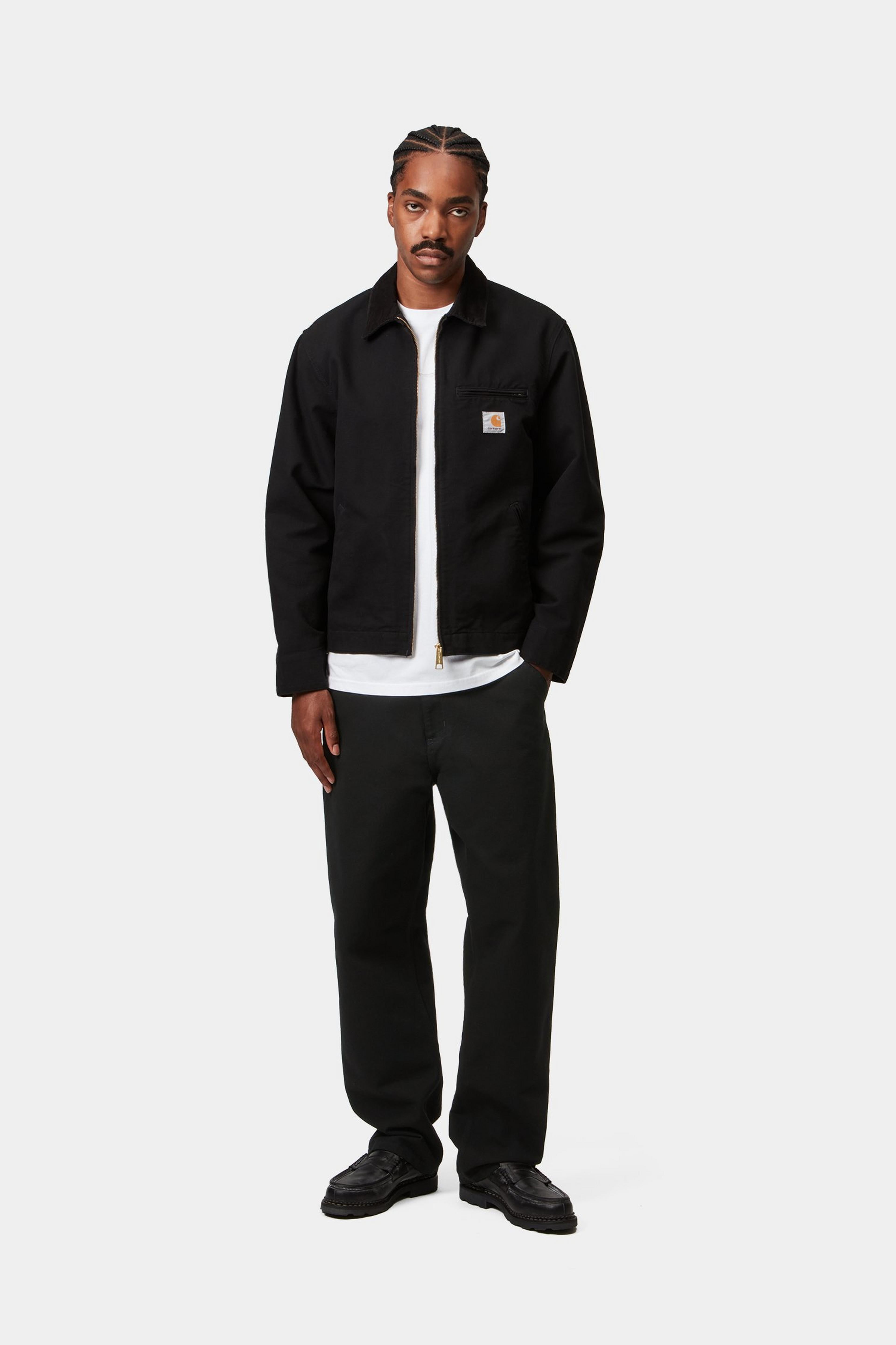 Single Knee Pant - Black, rinsed