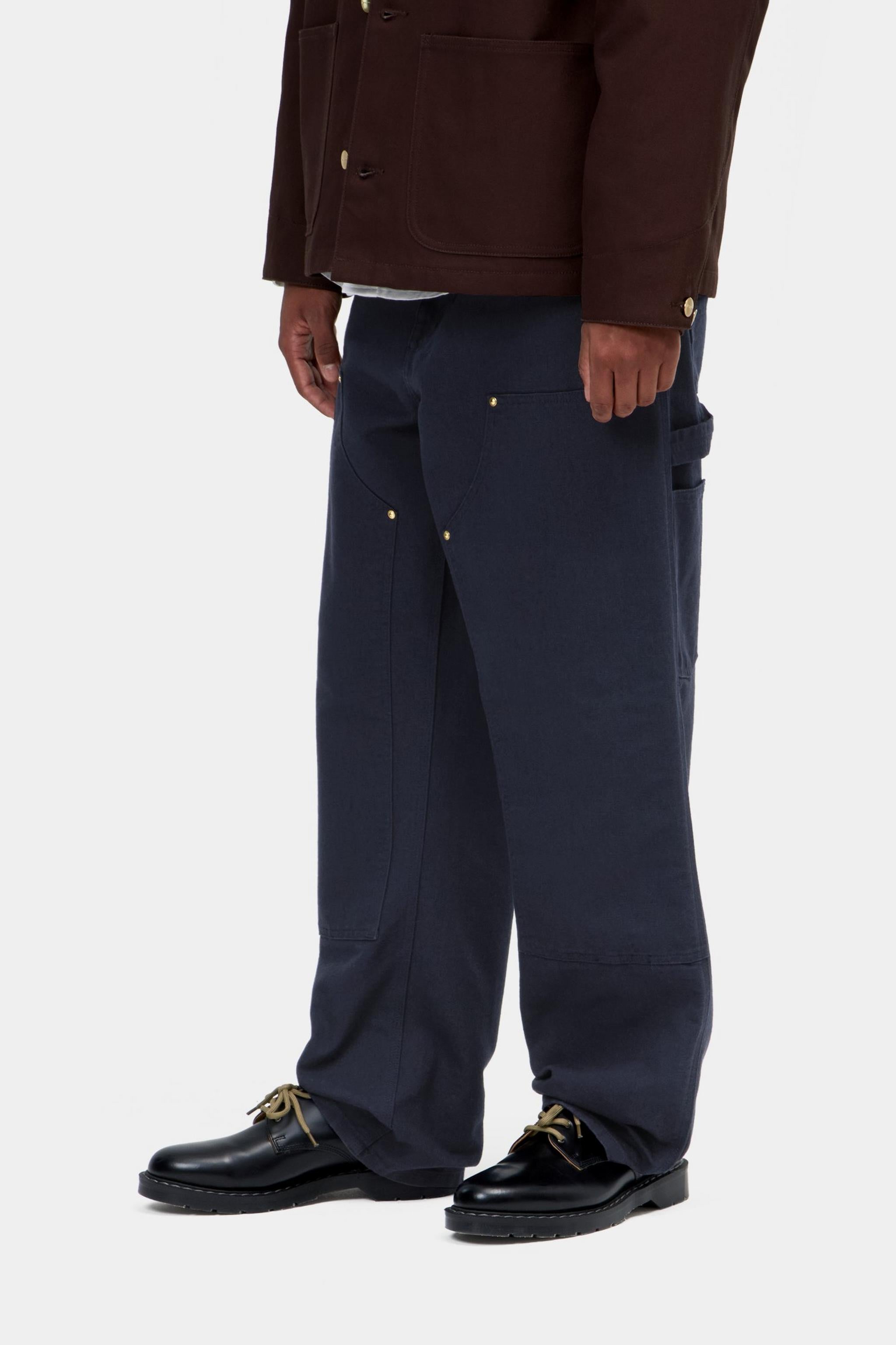 Double Knee Pant - Dark Navy (rinsed)