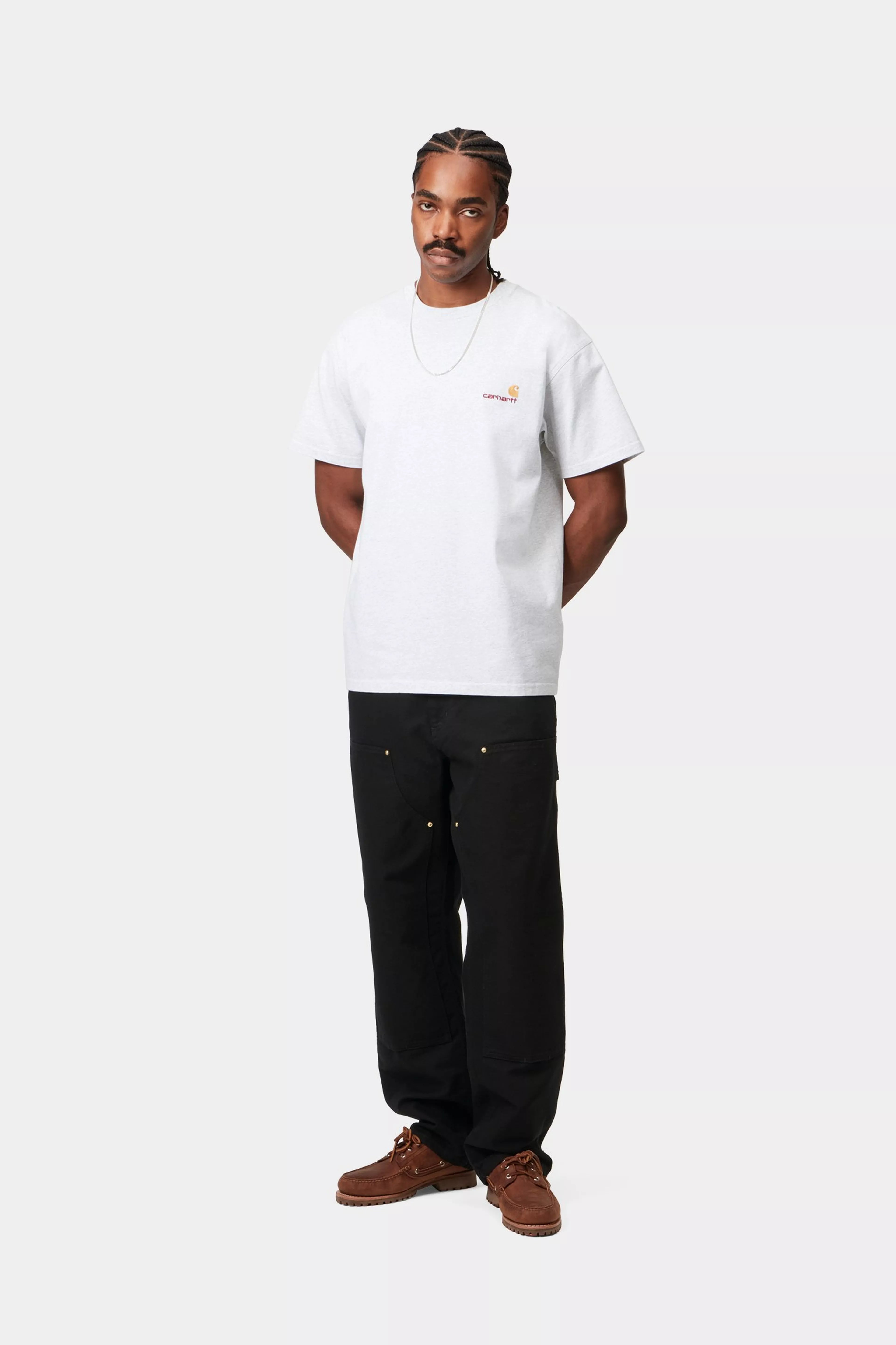 Double Knee Pant - Black (rinsed) 5