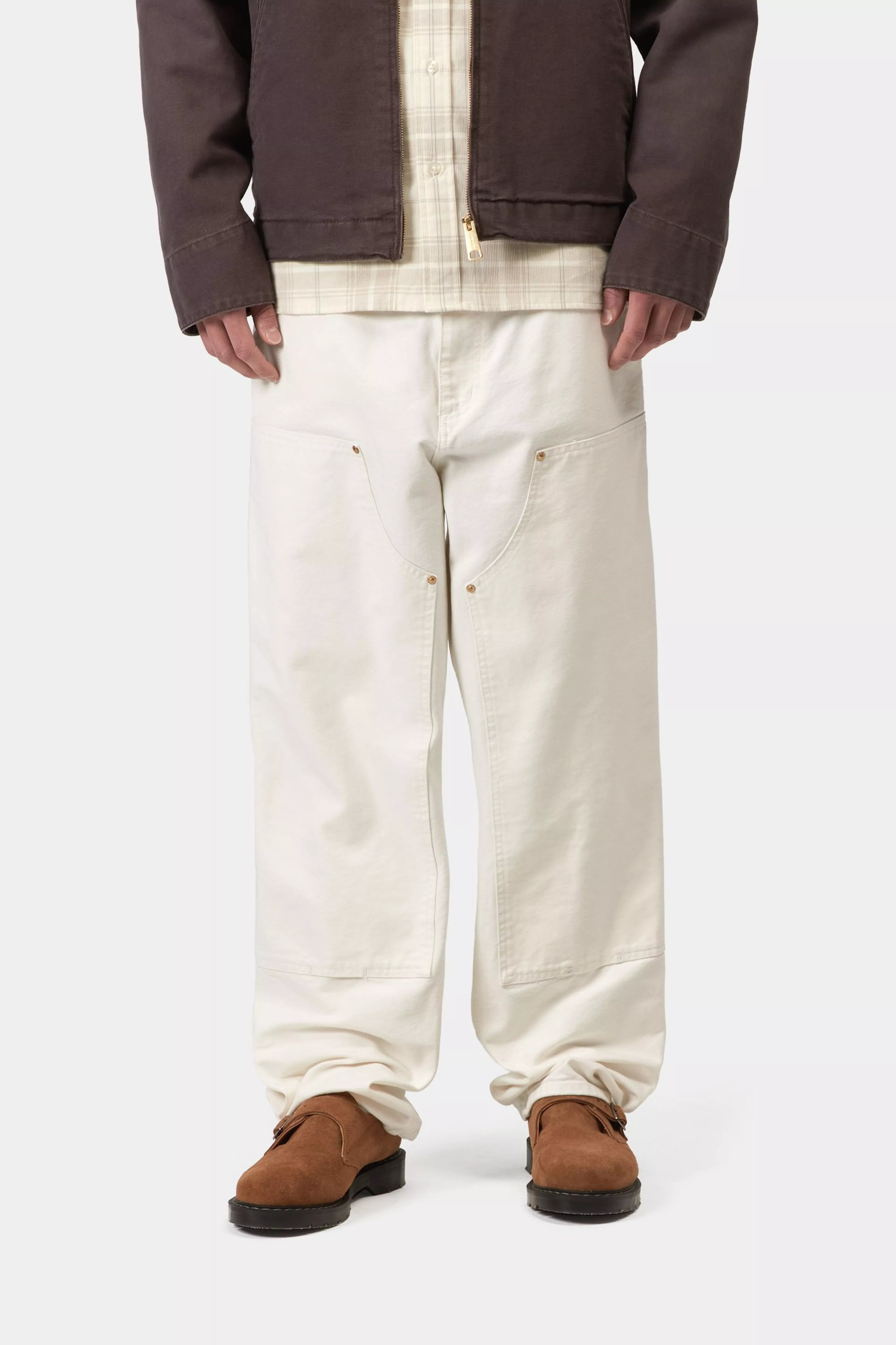 Double Knee Pant - Wax (rinsed) 2