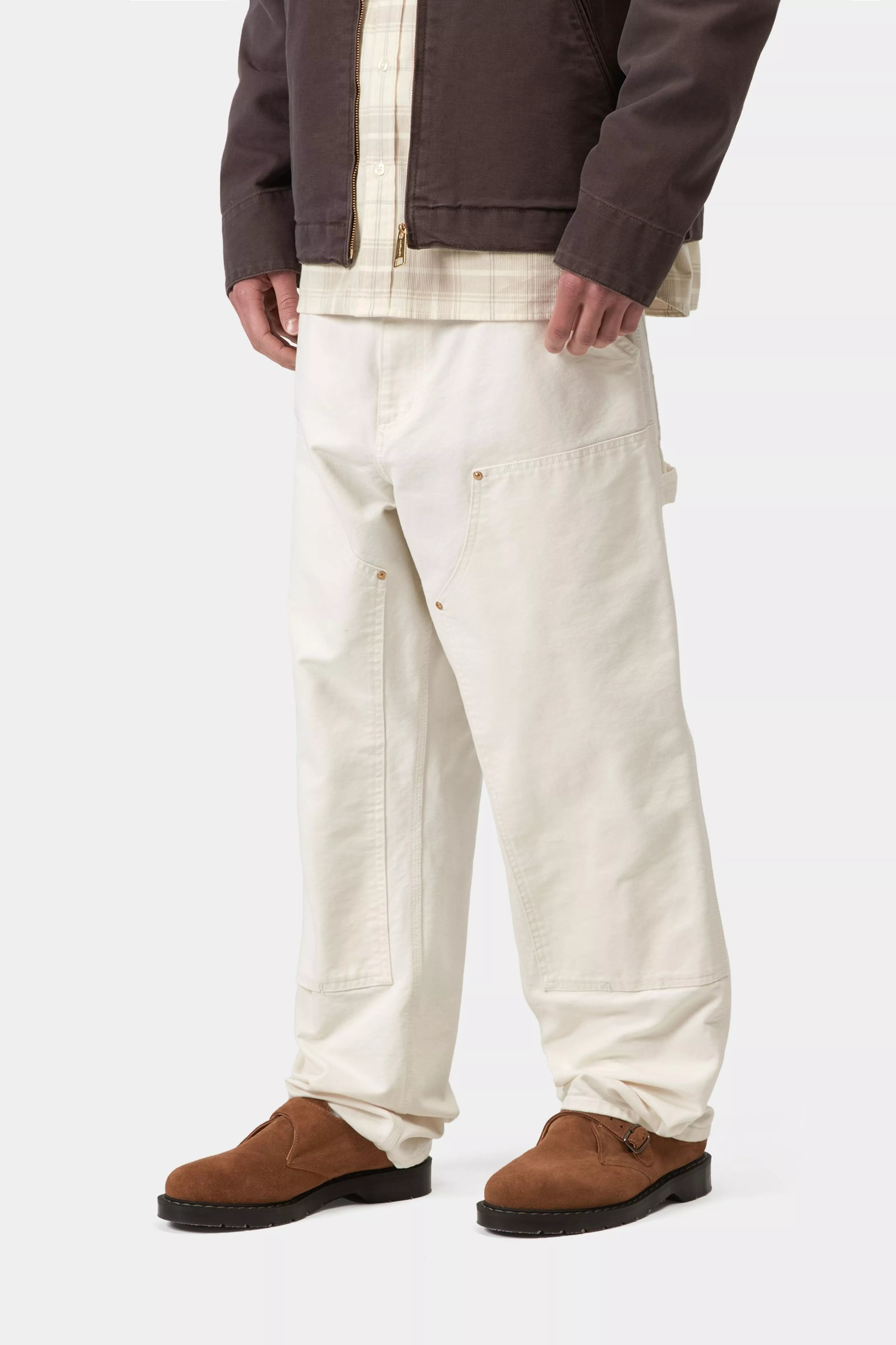Double Knee Pant - Wax (rinsed) 3