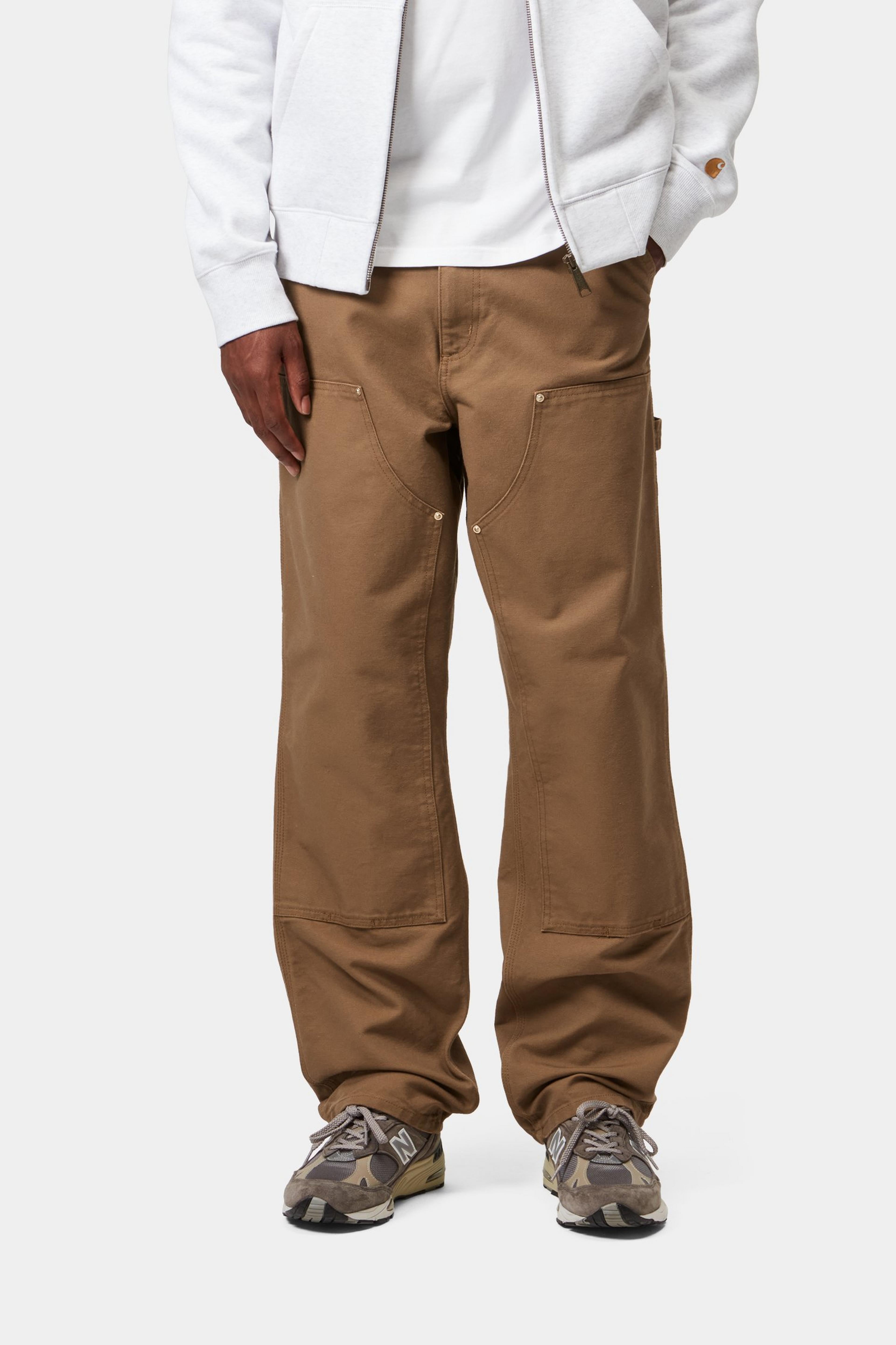Double Knee Pant - Hamilton Brown rinsed 2
