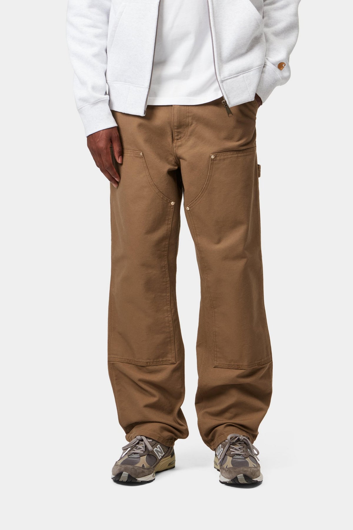 Double Knee Pant - Hamilton Brown rinsed