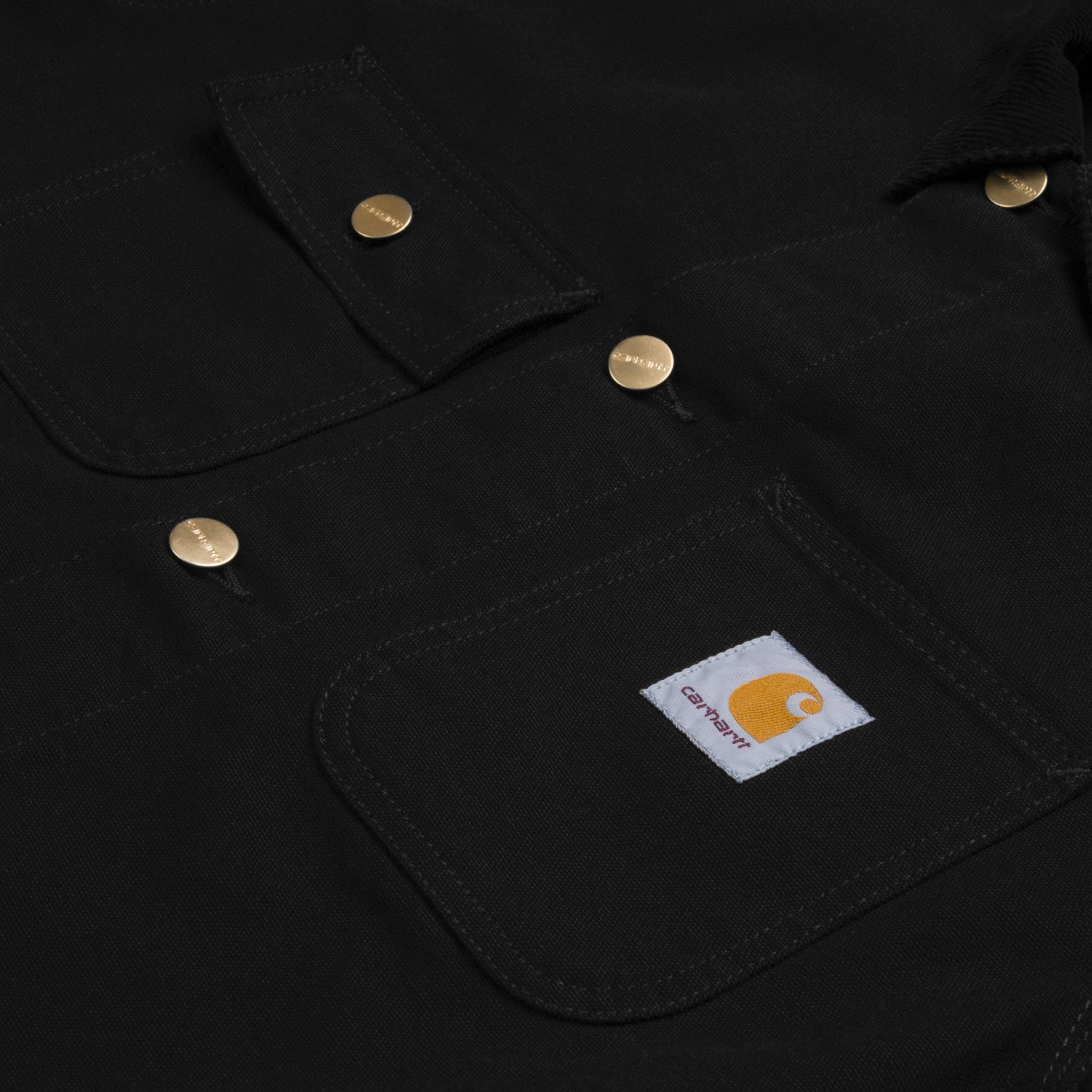 Michigan Coat - Black / Black (rinsed)