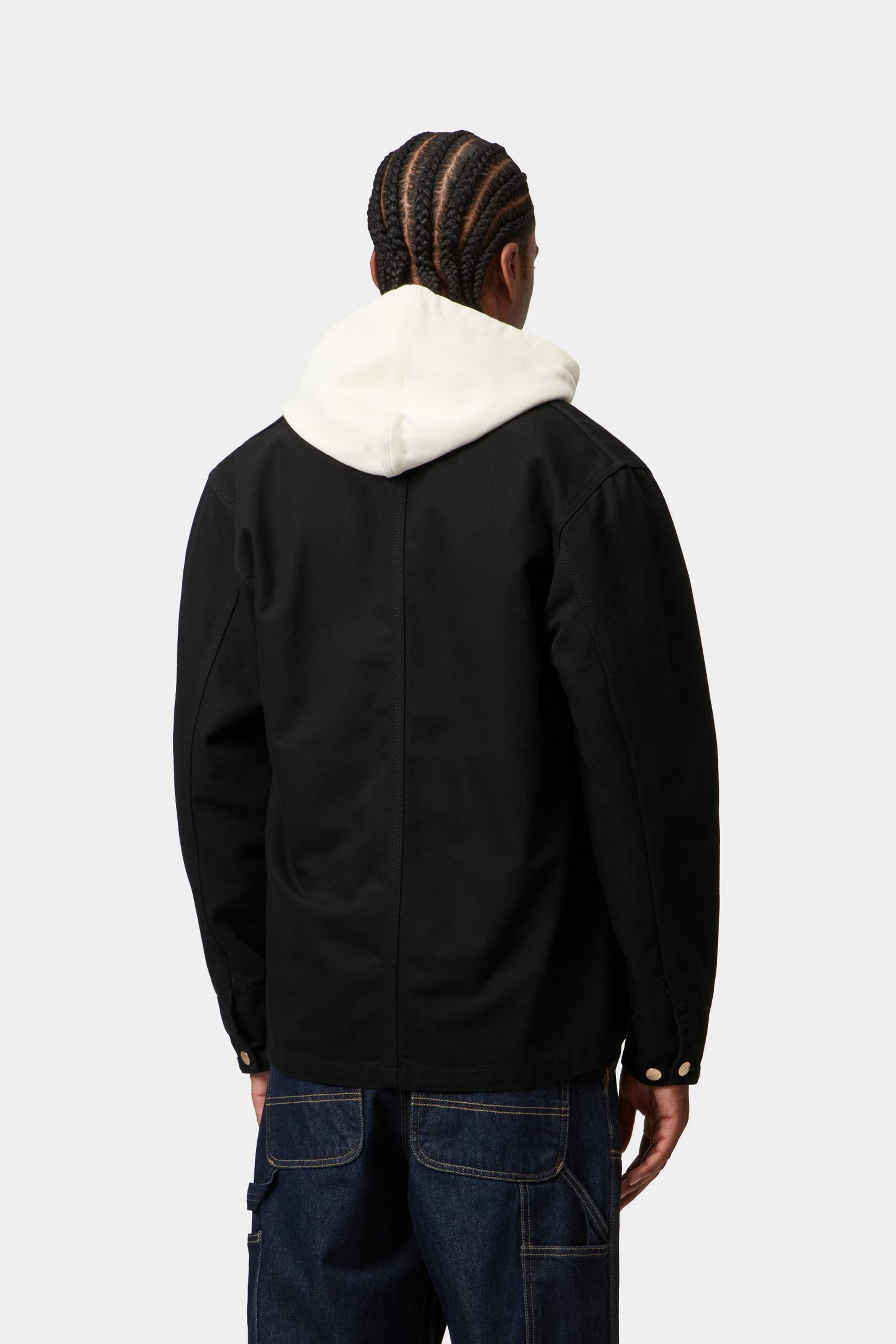 Michigan Coat - Black / Black (rinsed) 3