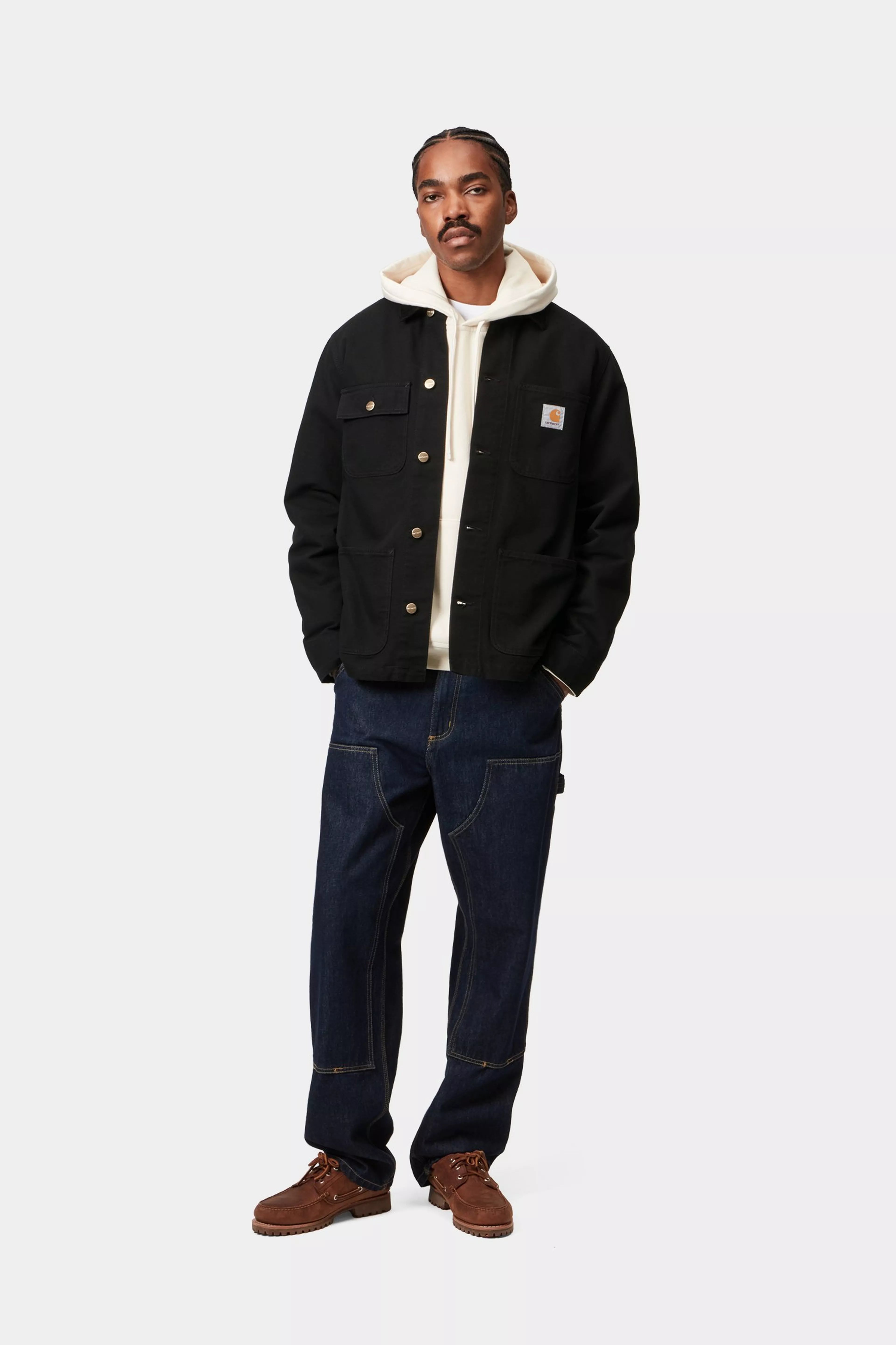 Michigan Coat - Black / Black (rinsed) 5