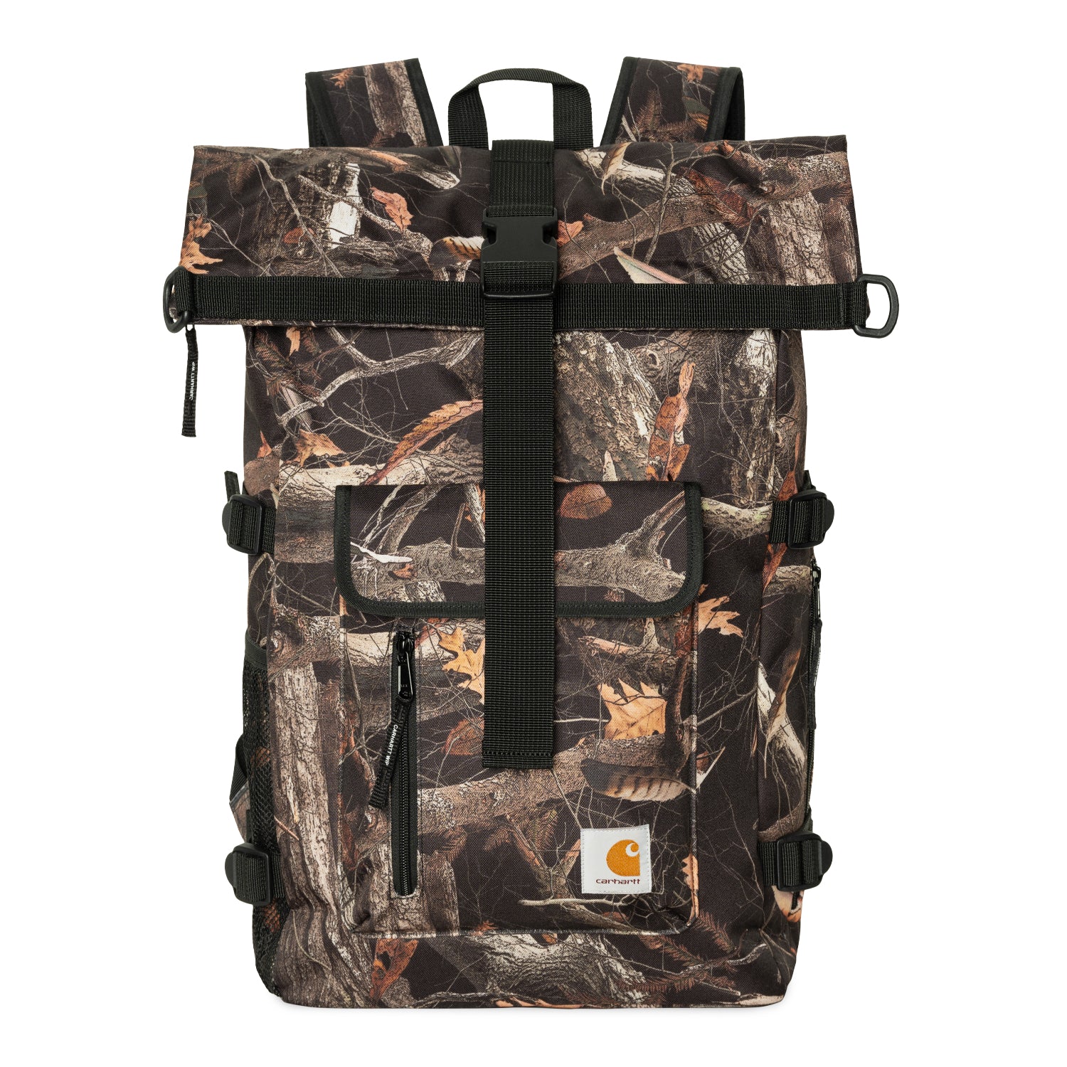 Philis Backpack - Camo Feather Tree, Black