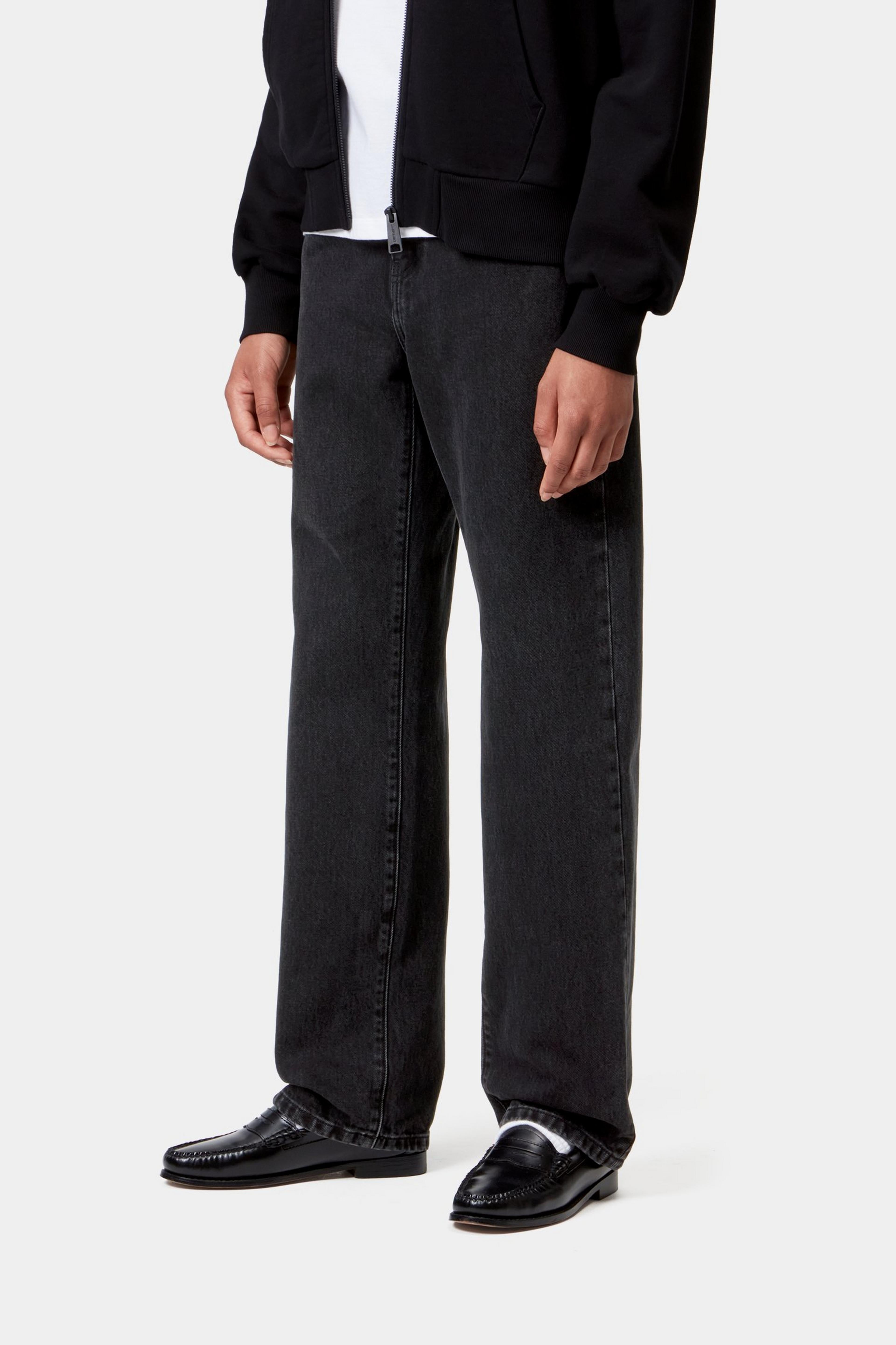 W’ Noxon Pant - Black (stone washed)