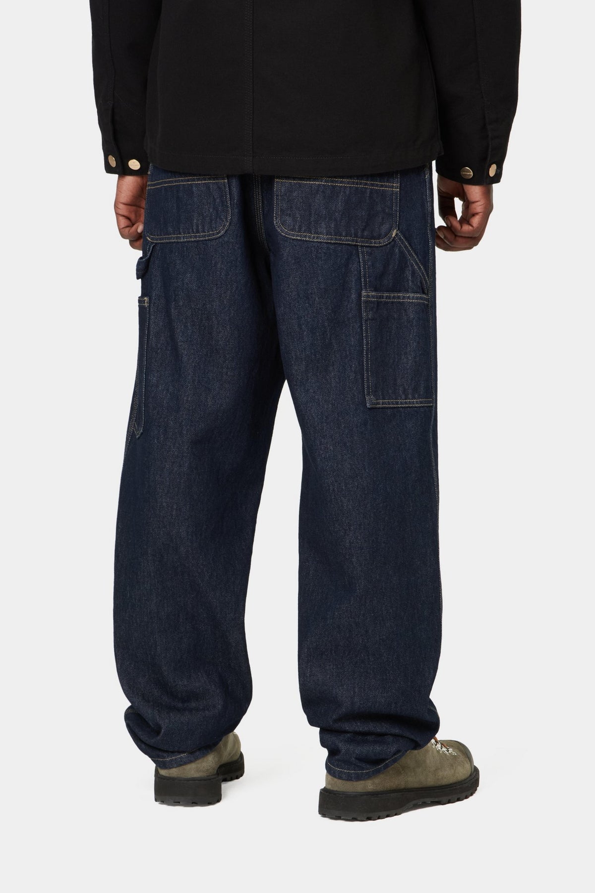 Single Knee Pant - Blue, Rinsed