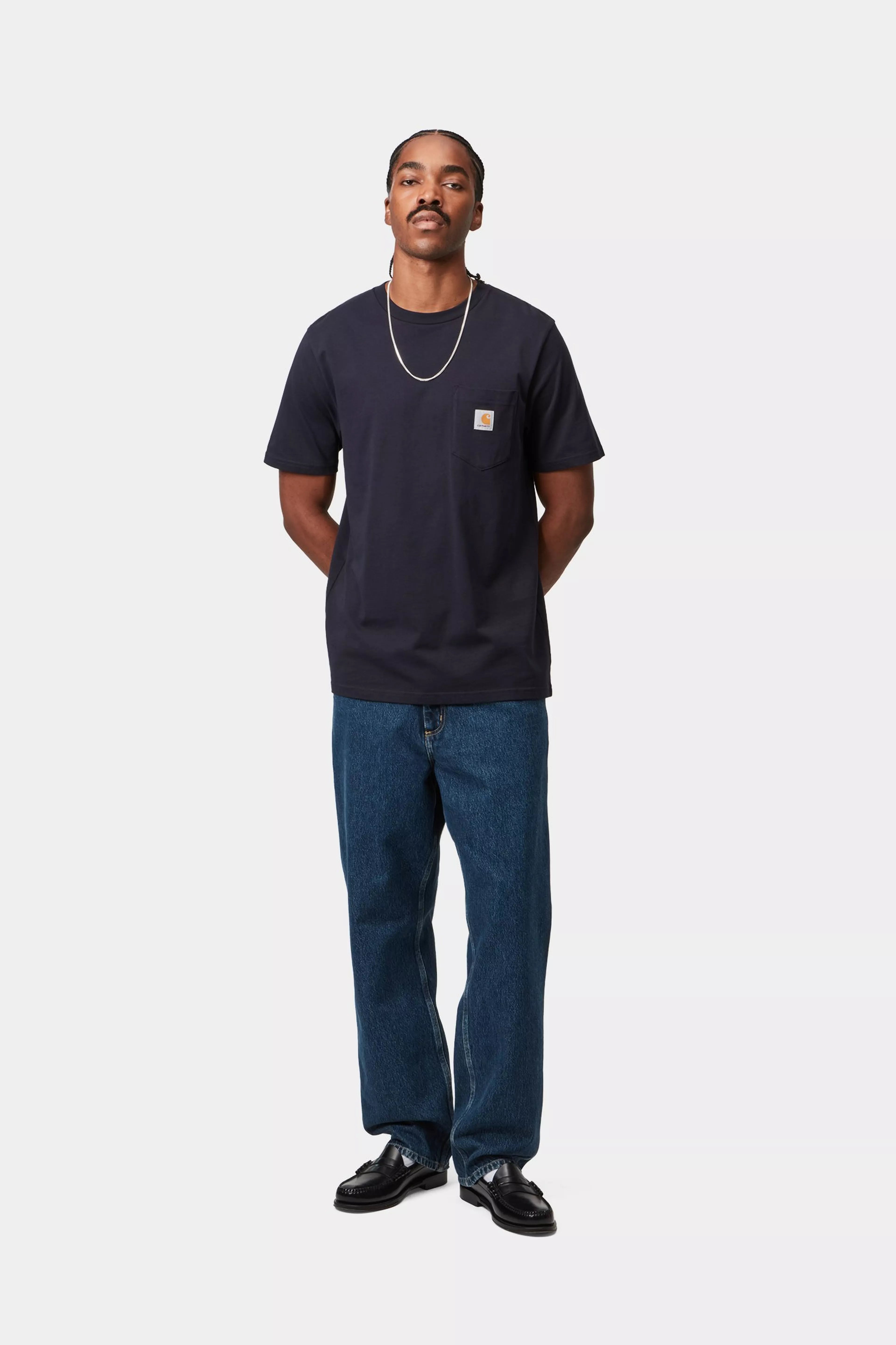 Single Knee Pant - Blue (stone washed) 5