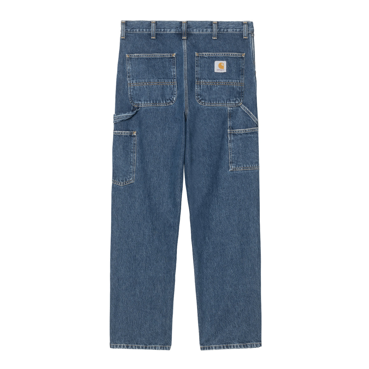Single Knee Pant - Blue, stone washed