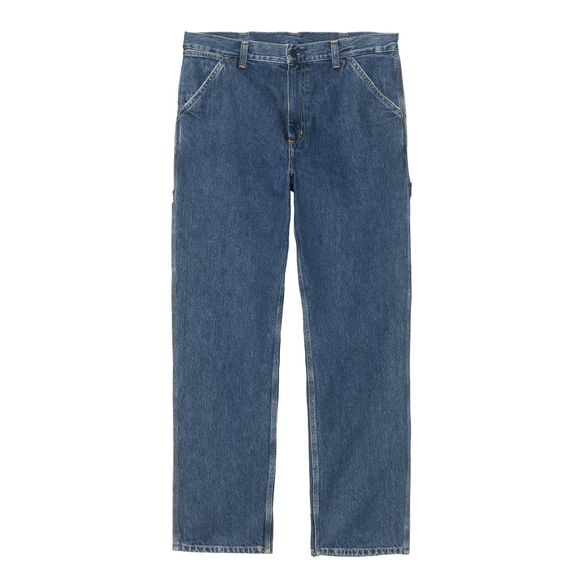 Single Knee Pant - Blue, stone washed